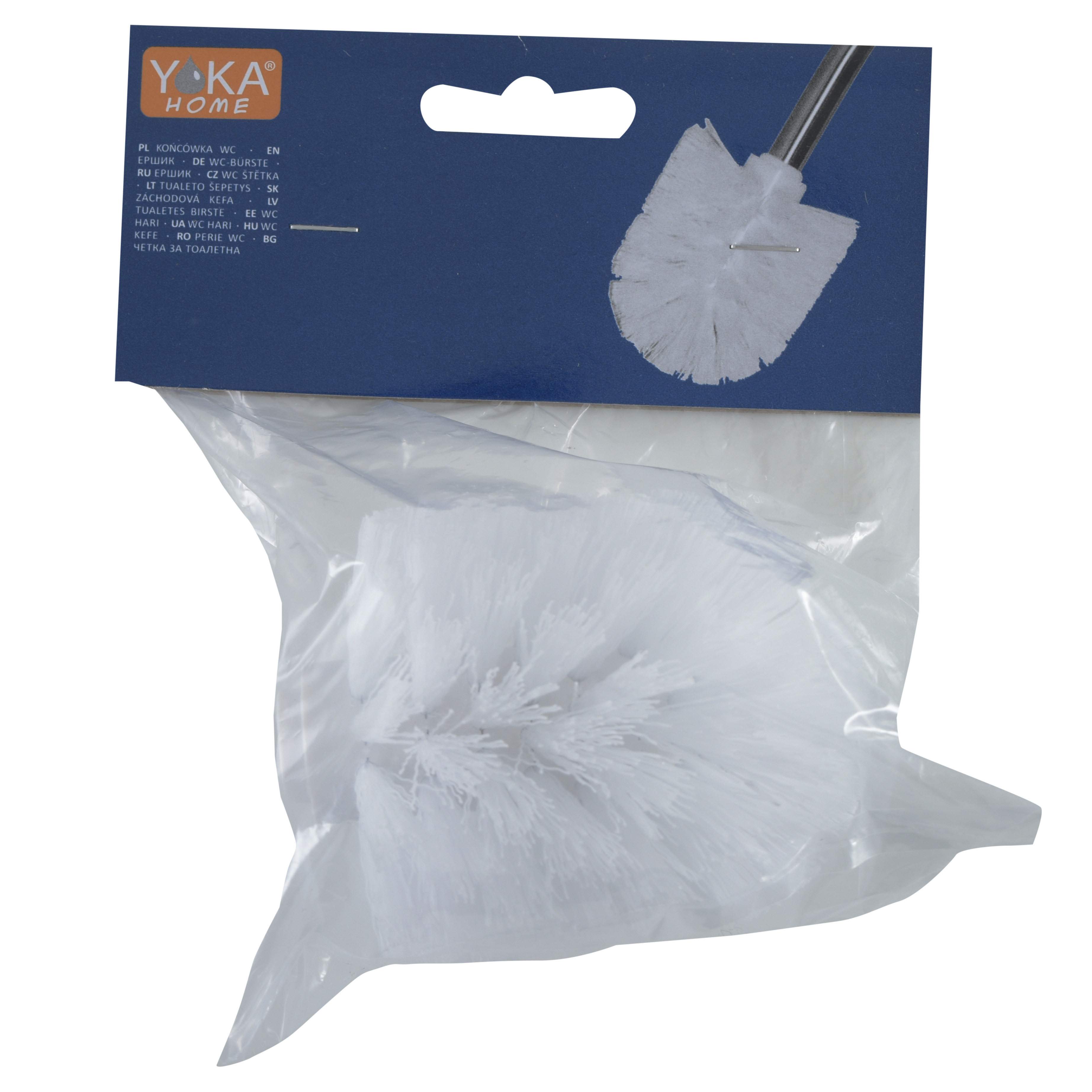 Główka wymienna szczotki toaletowej biała Center Plus - 6