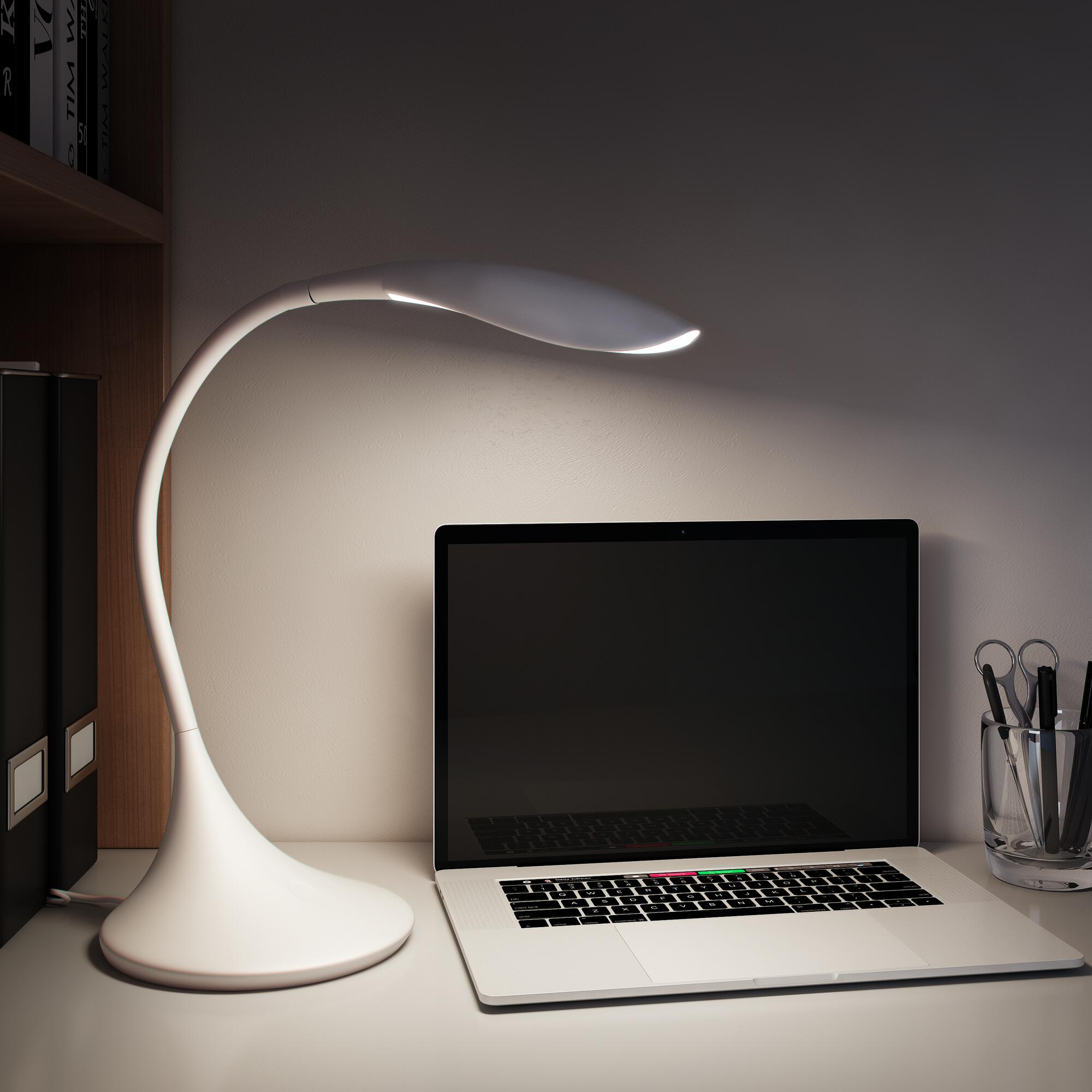 Flexo led inspire pico 3000k 4,5w usb con 3 intensidades
