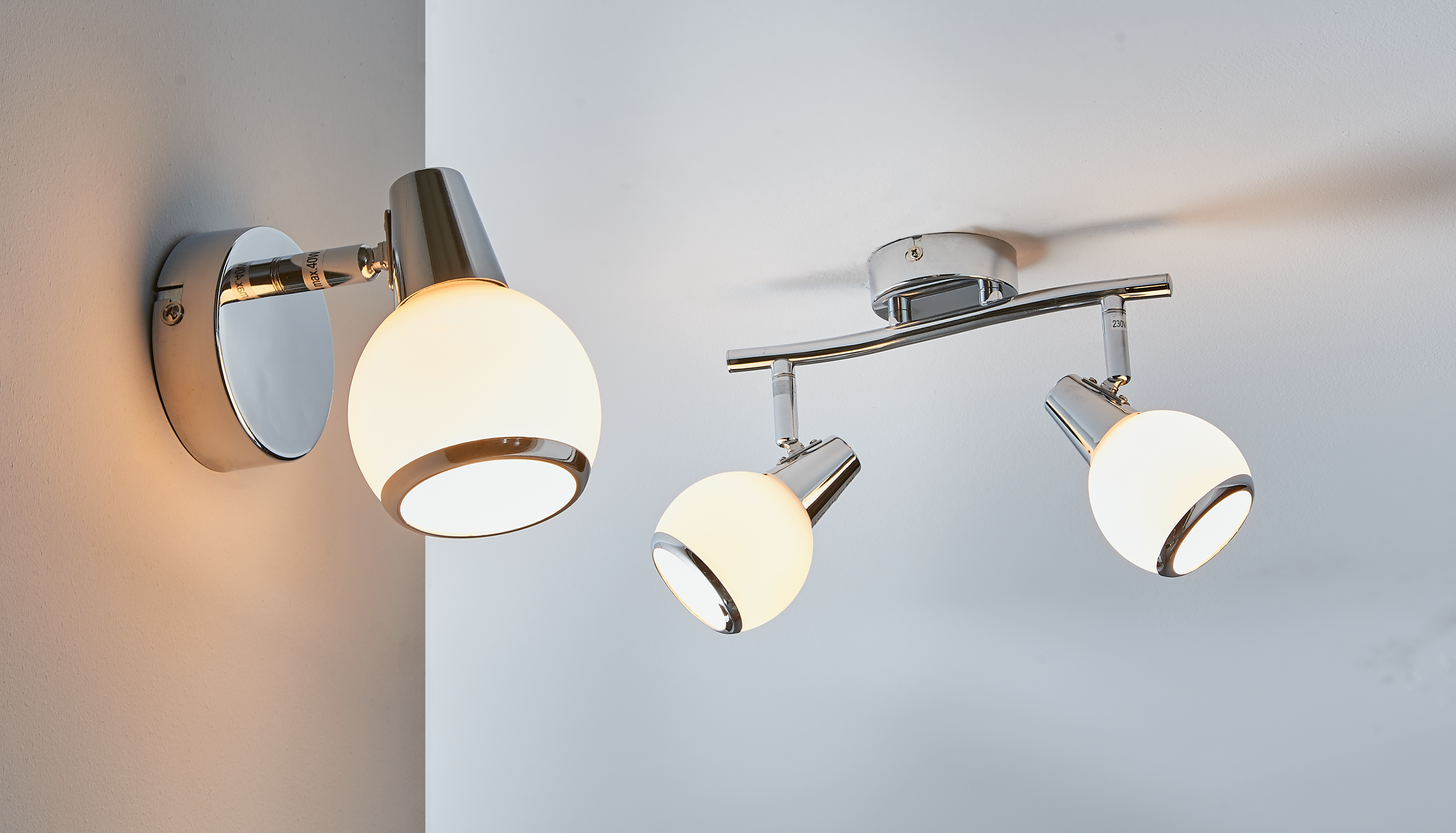 Reflektorek LORIS chrom E14 REALITY - 2