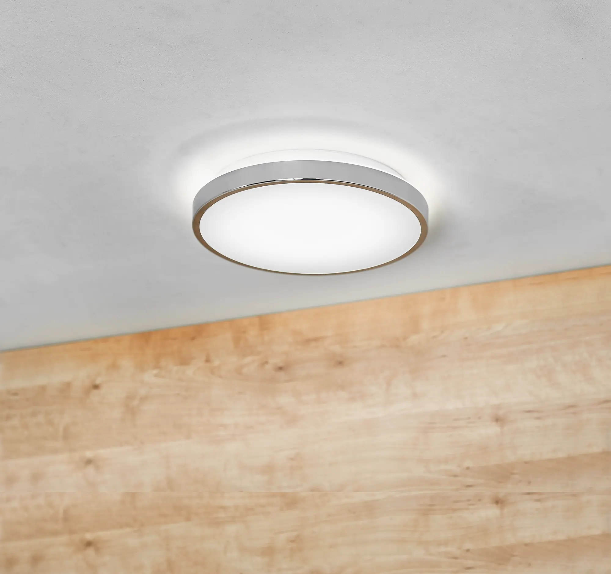 Plafon Kern chrom 30 cm LED Polux - 2