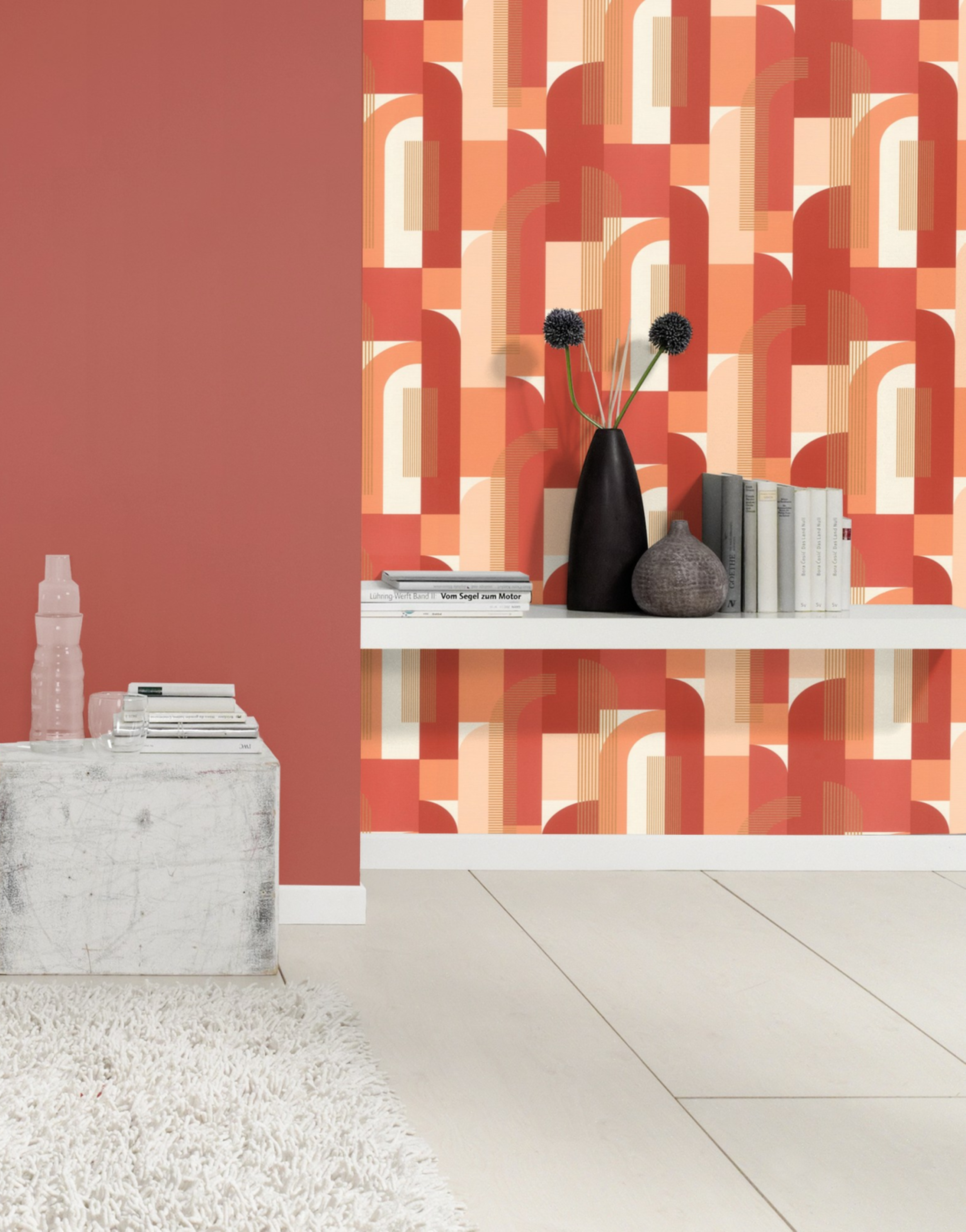 Carta da parati Geom oro/beige, 53 cm x 10.05 m - 2