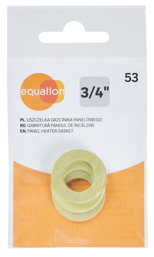 Uszczelka płaska do grzejnika panelowego 3/4
