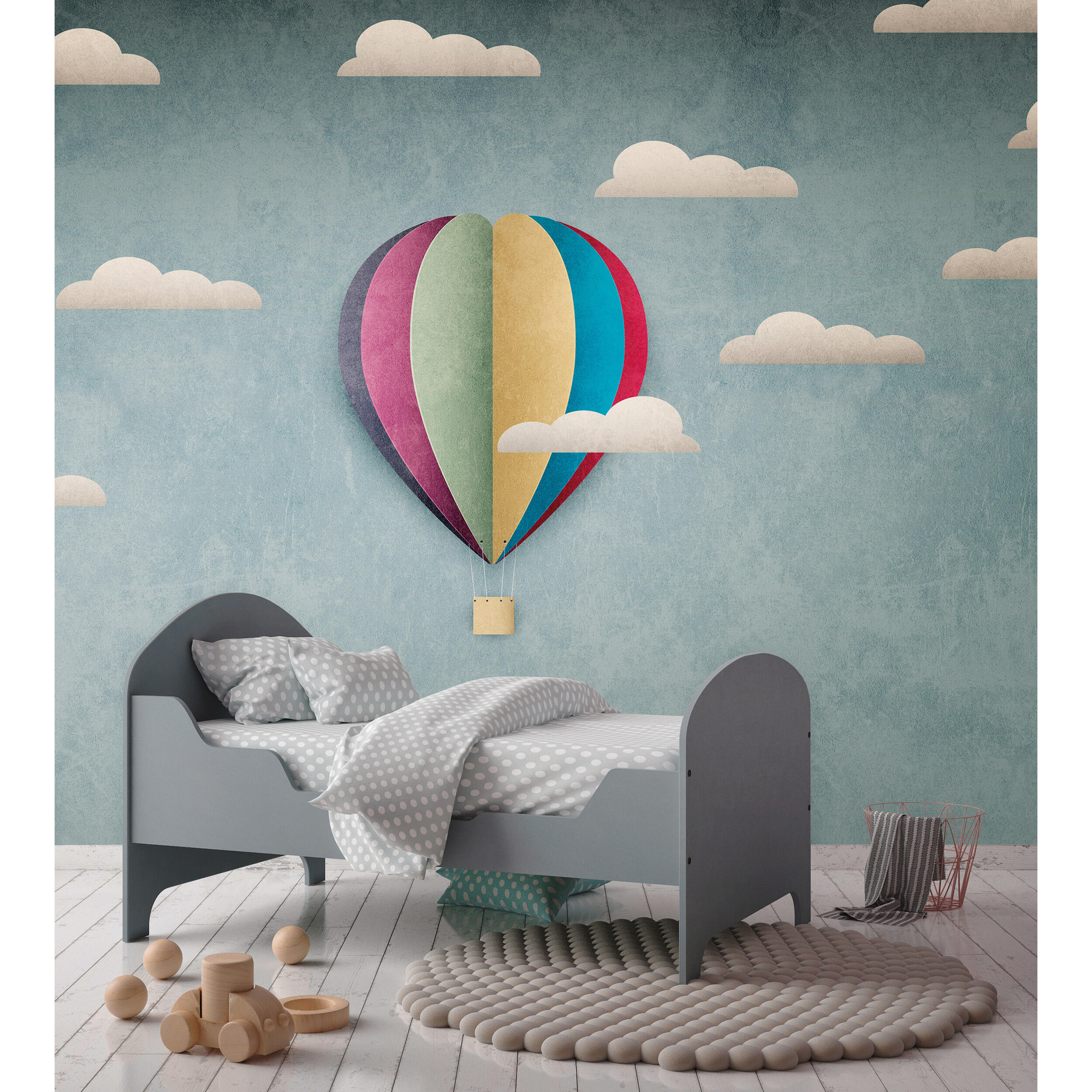 Tapeta panoramiczna dziecięca Metropolitain Stories Balon 371 x 280 cm