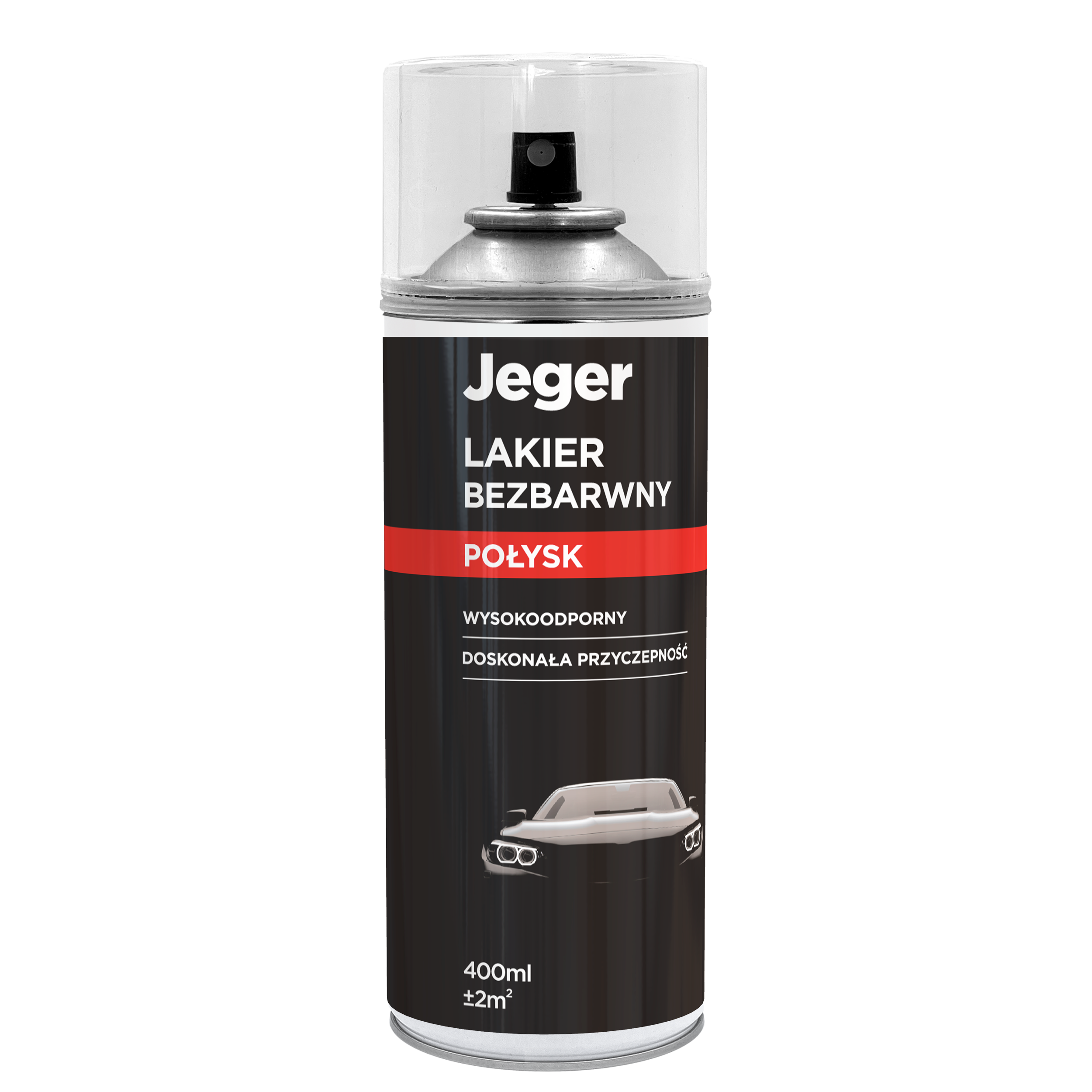 Lakier samochodowy w sprayu 0.4 l bezbarwny Jeger