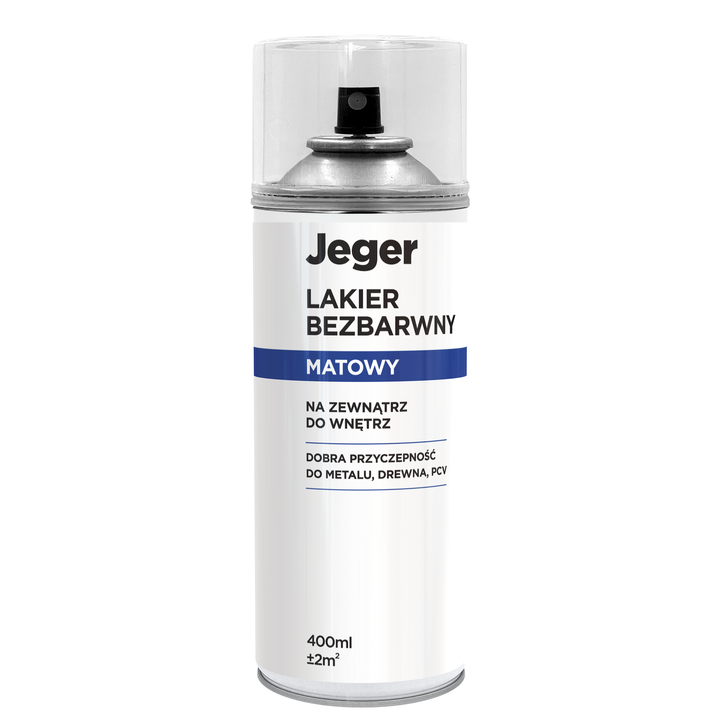 Lakier spray 0.4 l bezbarwny matowy Jeger
