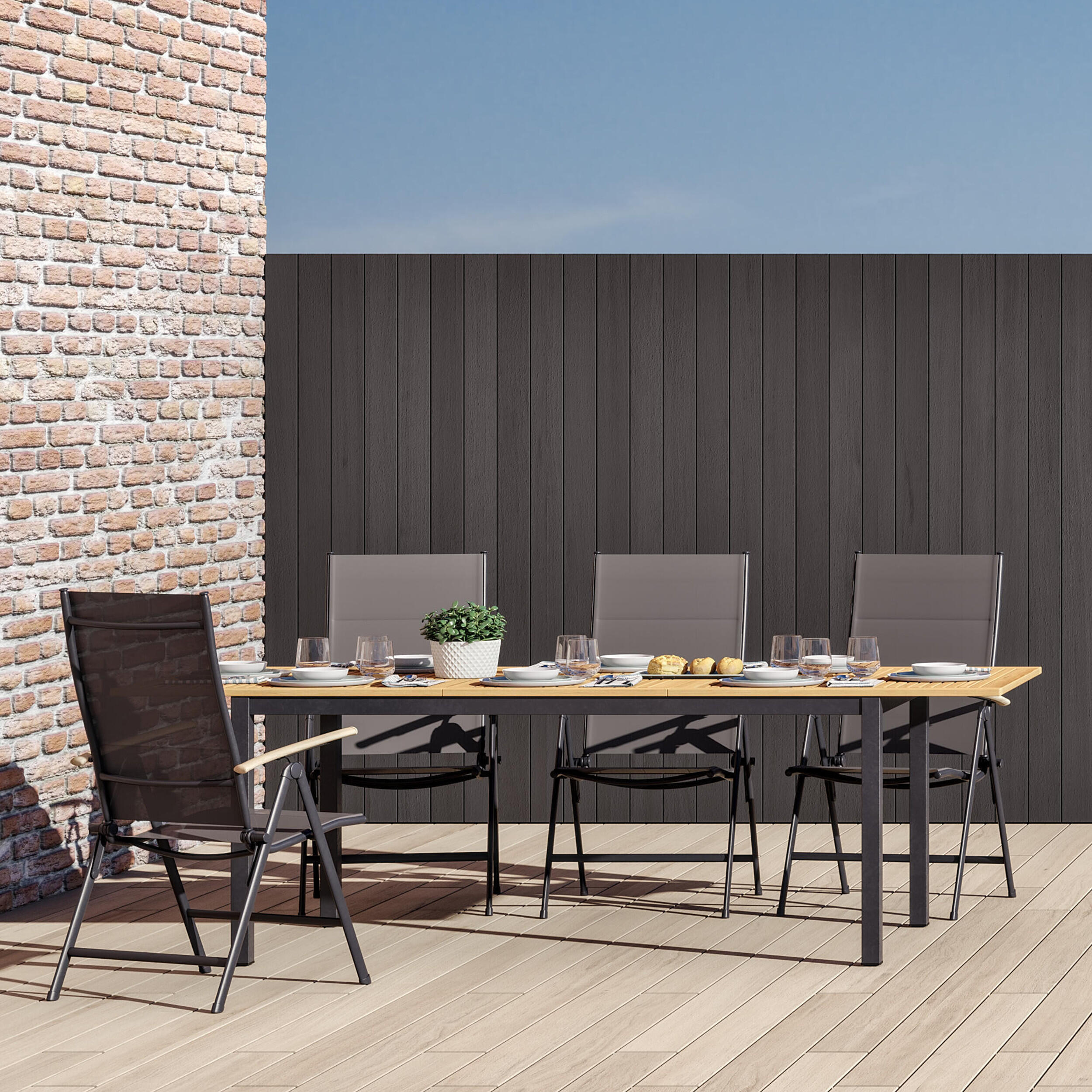 Krzesło ogrodowe Oris Naterial - 2