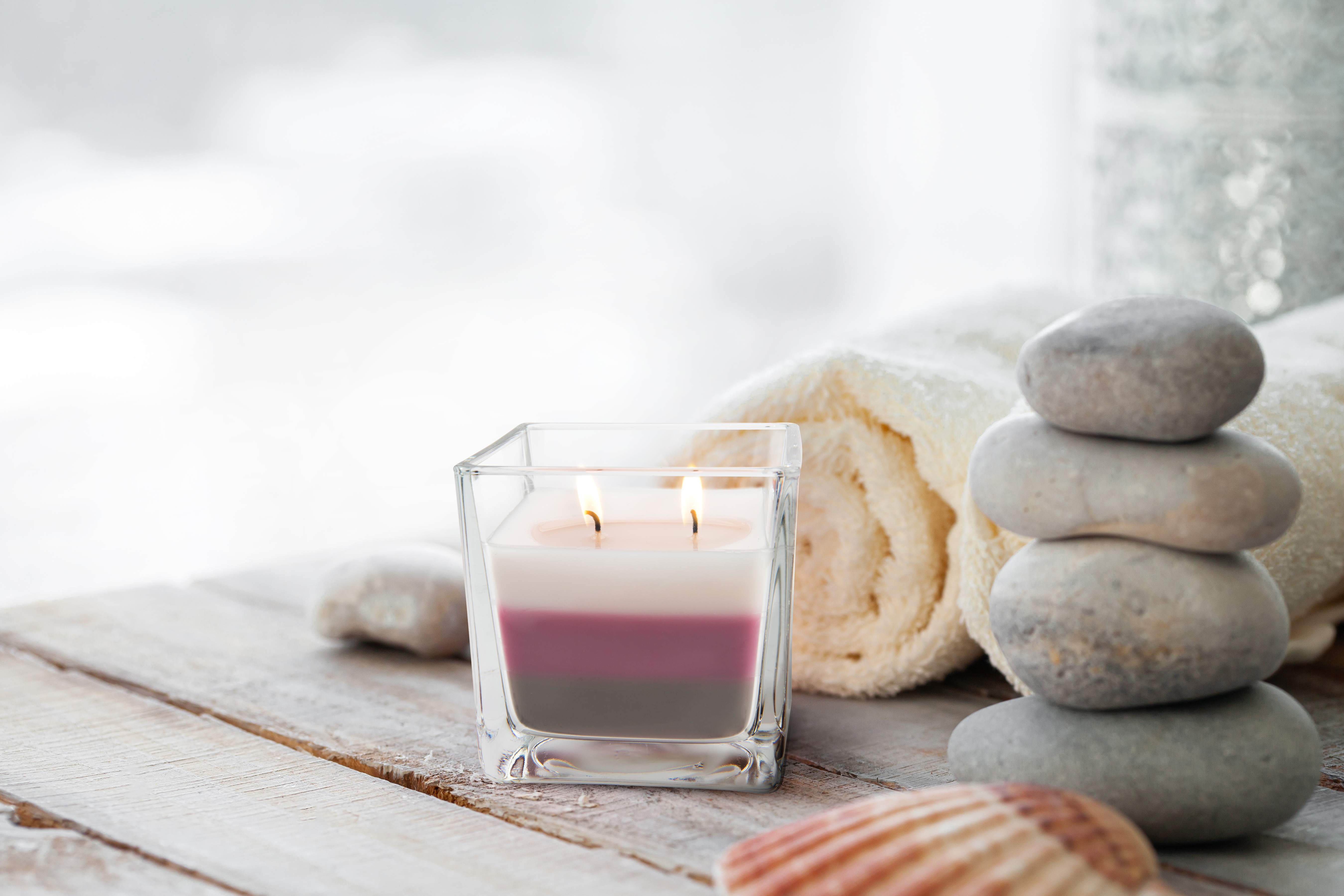 Świeca zapachowa w szkle ogród SPA - 3