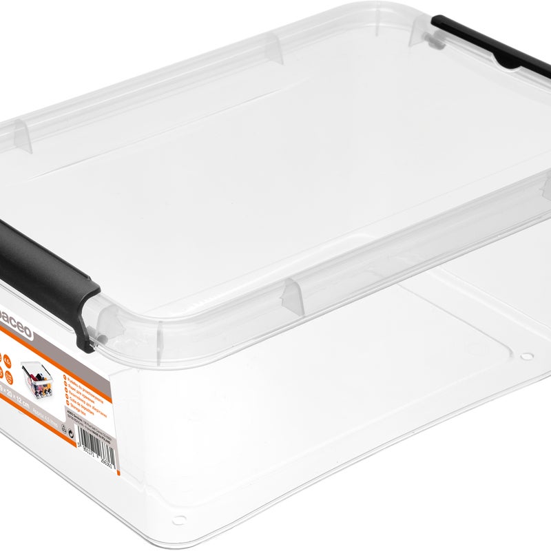 Pojemnik z klipsami 4.5 l 20 x 12 x 29 cm Spaceo