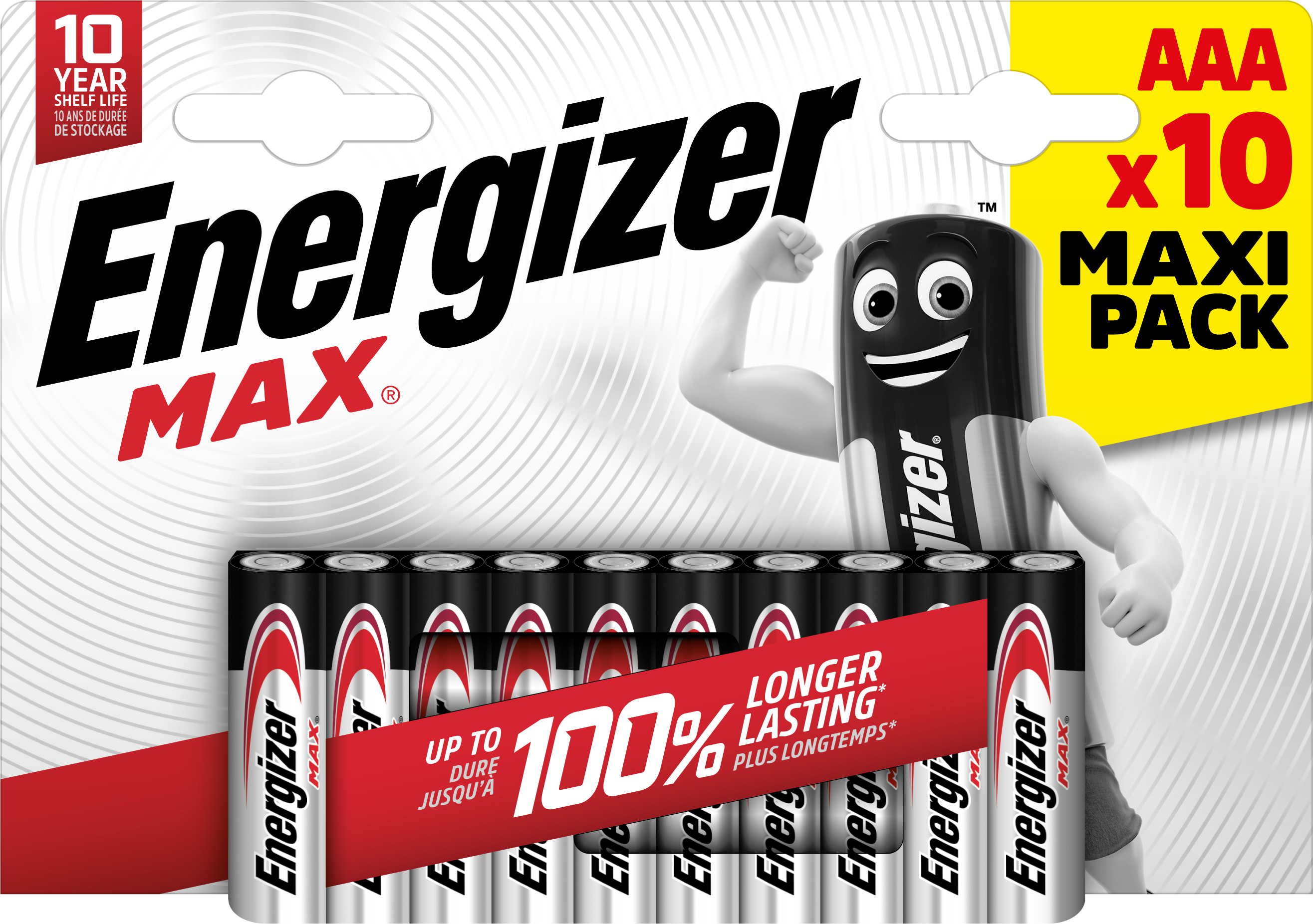 Bateria alkaliczna MAX AAA/E92 10 szt. ENERGIZER