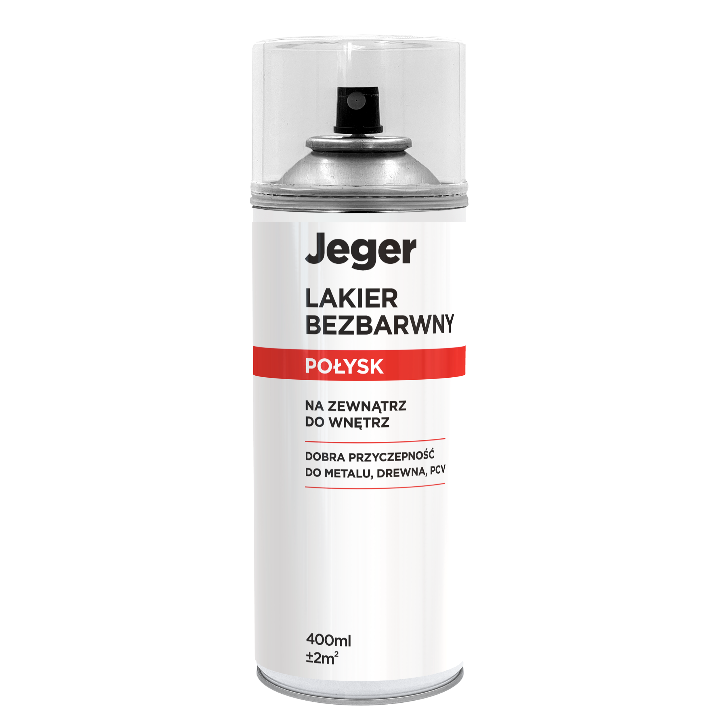 Lakier spray 0.4 l bezbarwny połysk Jeger