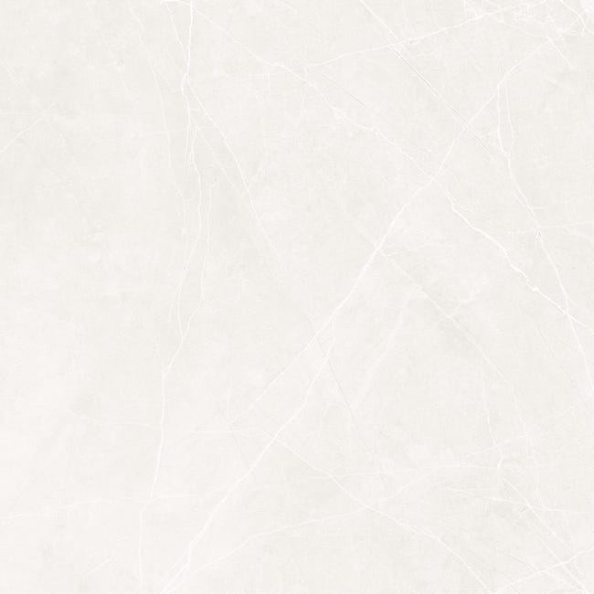 Gres szkliwiony pulpis white poler 60x60 artens 82694577