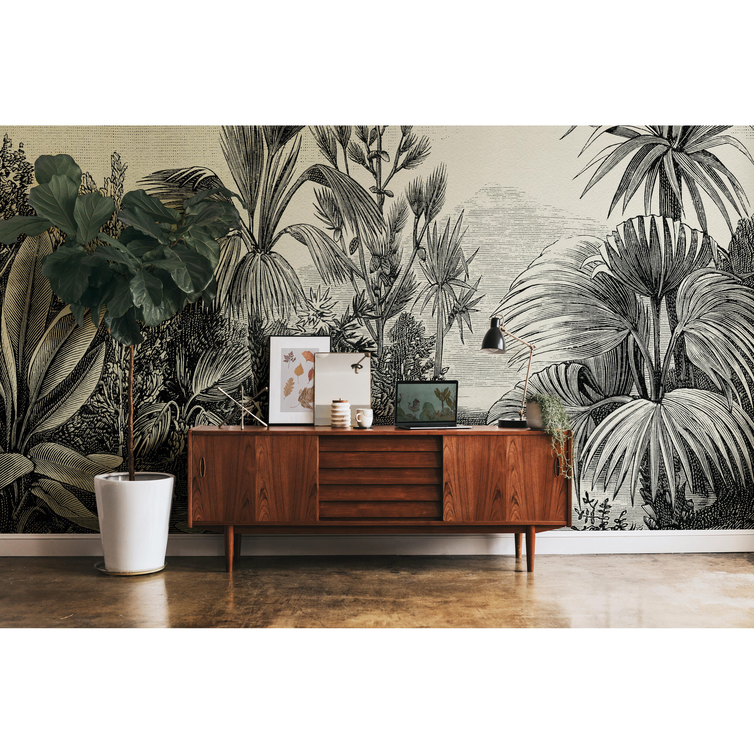 Fotomurale A.S. CREATION Jungle, multicolor 371X280 cm - 3