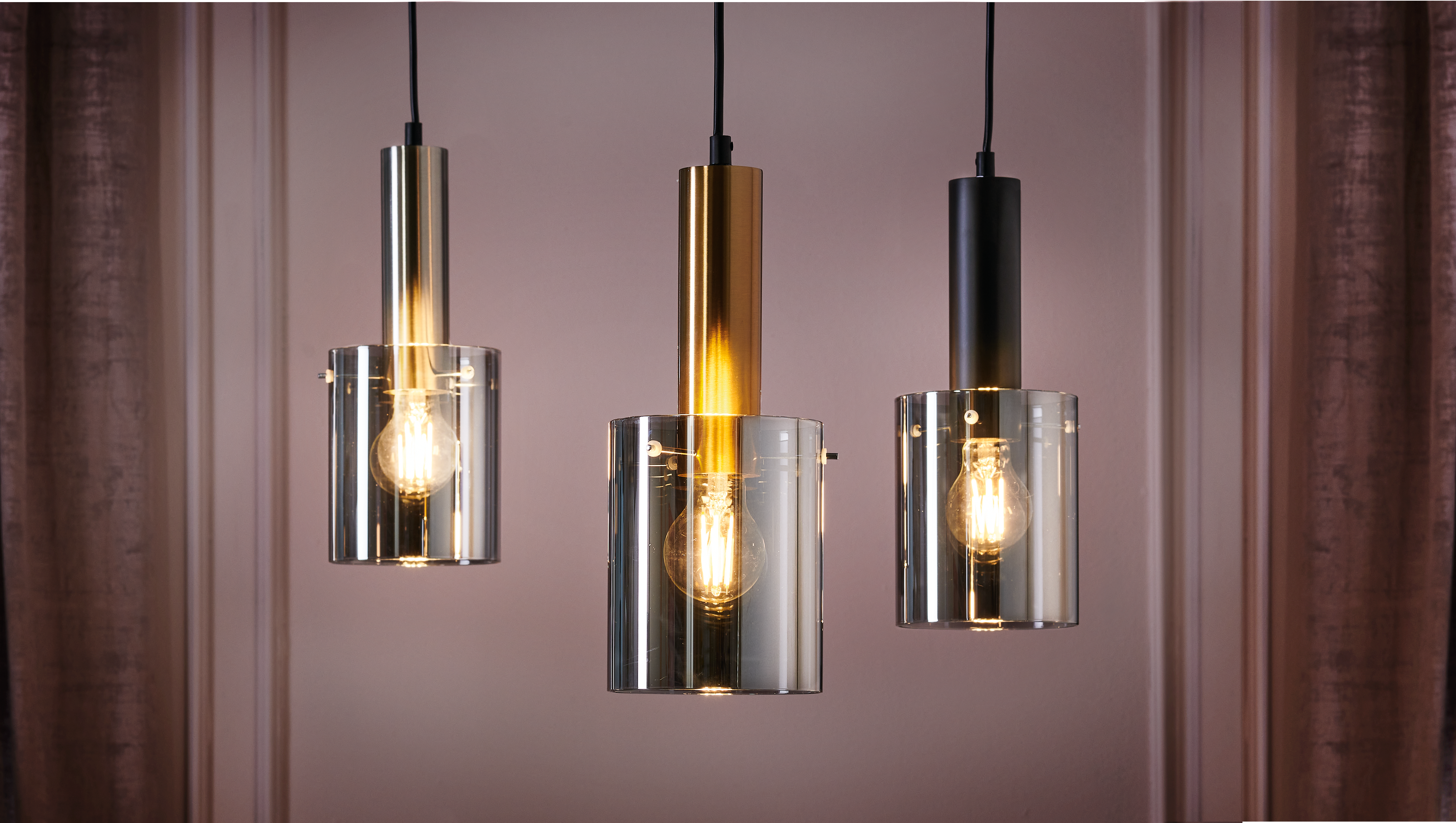 Lampa wisząca Sardo czarna E27 Italux - 4