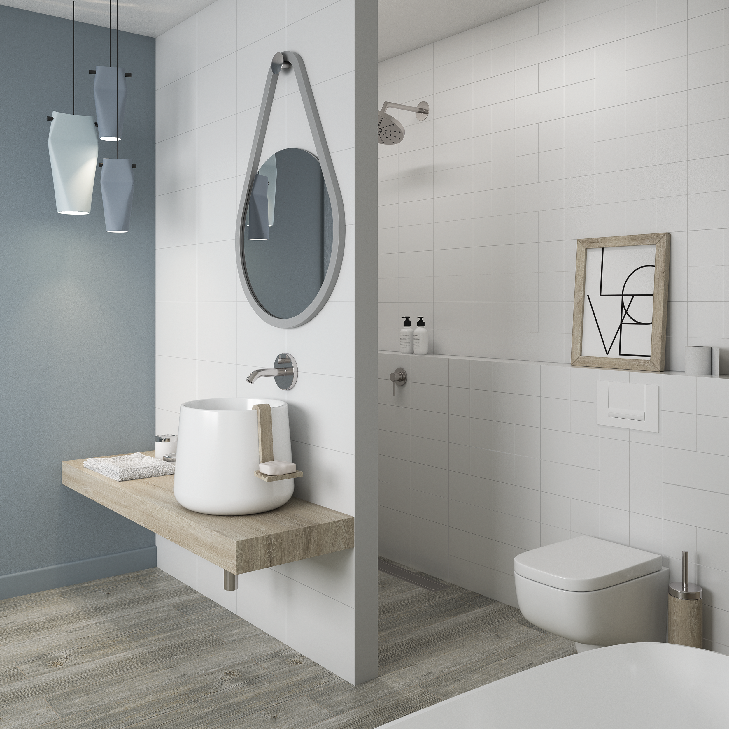 Glazura Gamma BIanco Mat 9.8x29.8 Ceramika Paradyż - 2