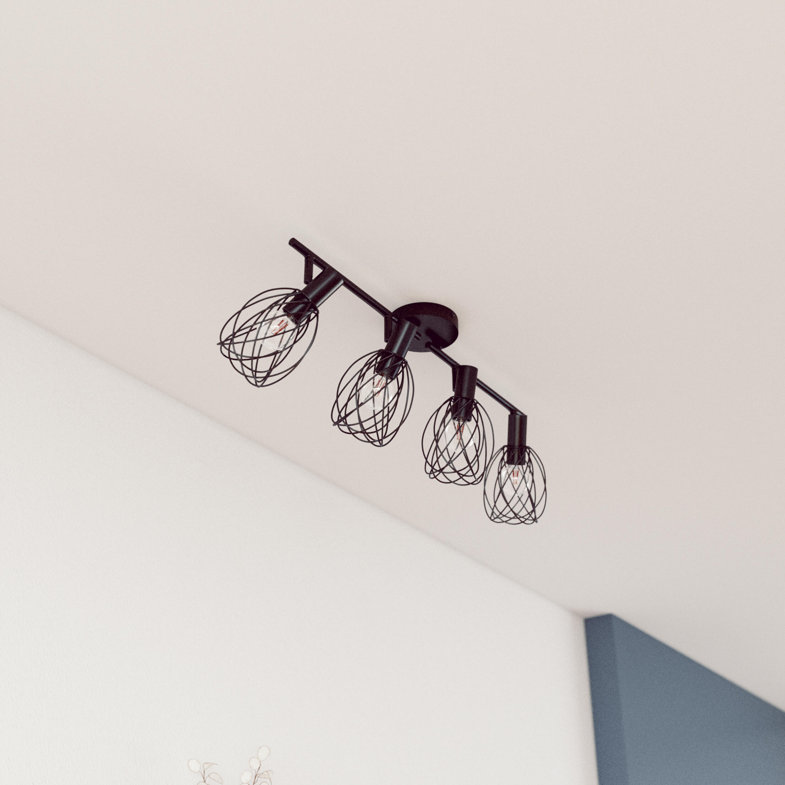 Listwa reflektorowa Merone czarna E14 Inspire - 8