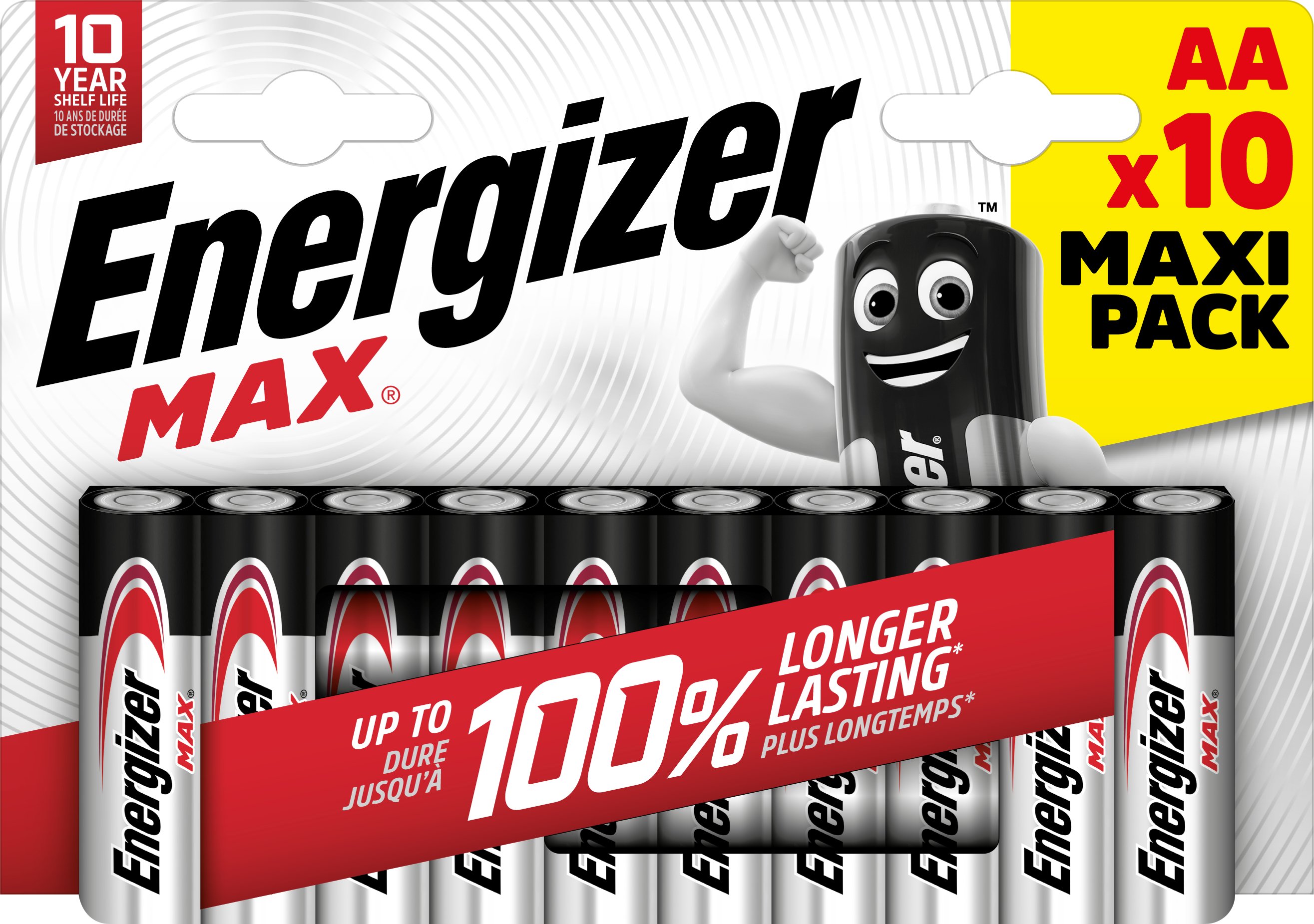 Bateria alkaliczna MAX AA 10 szt. 1.5 V ENERGIZER