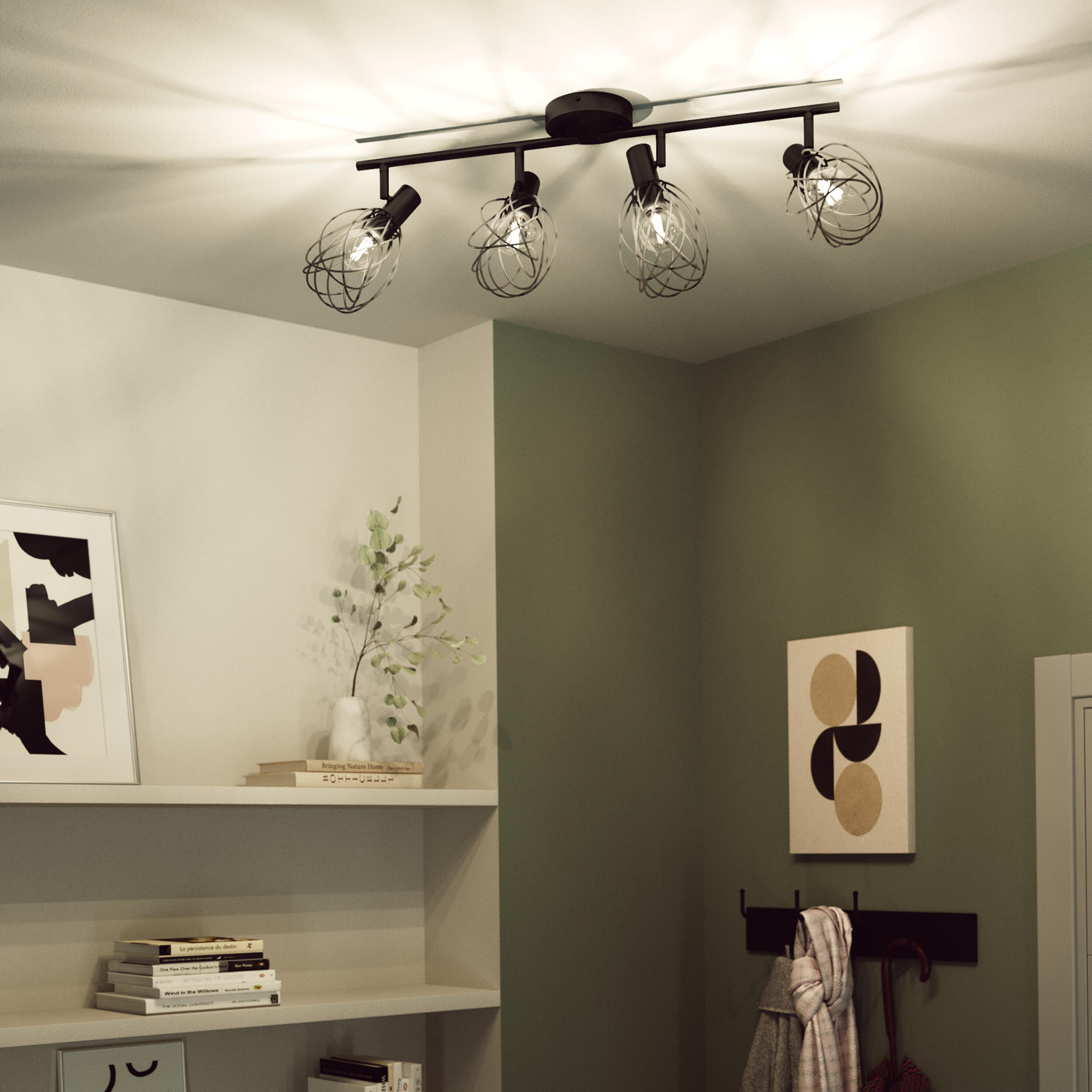 Listwa reflektorowa Merone czarna E14 Inspire - 7