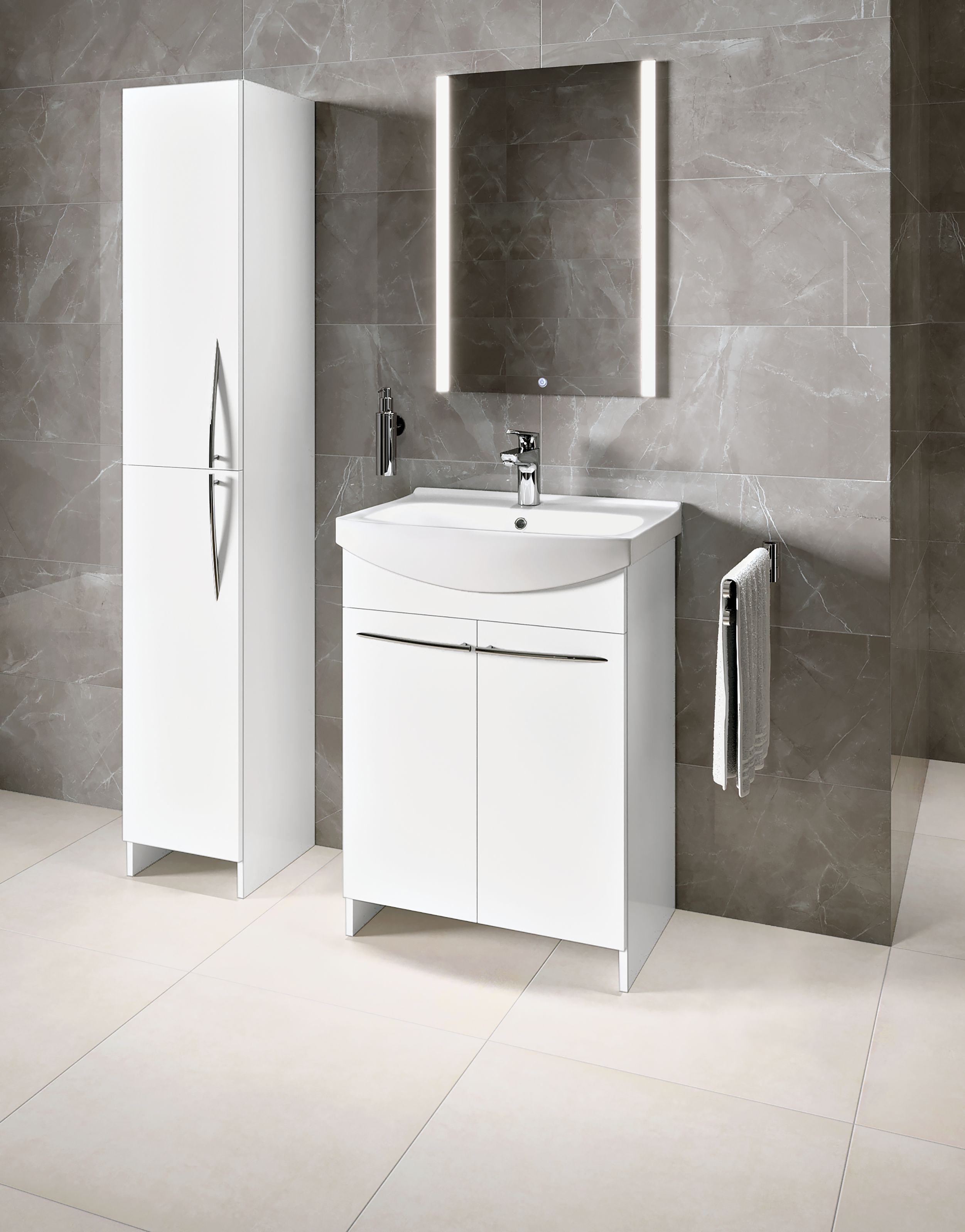 Zestaw szafka z umywalką Arsena 60.5 Cersanit - 7