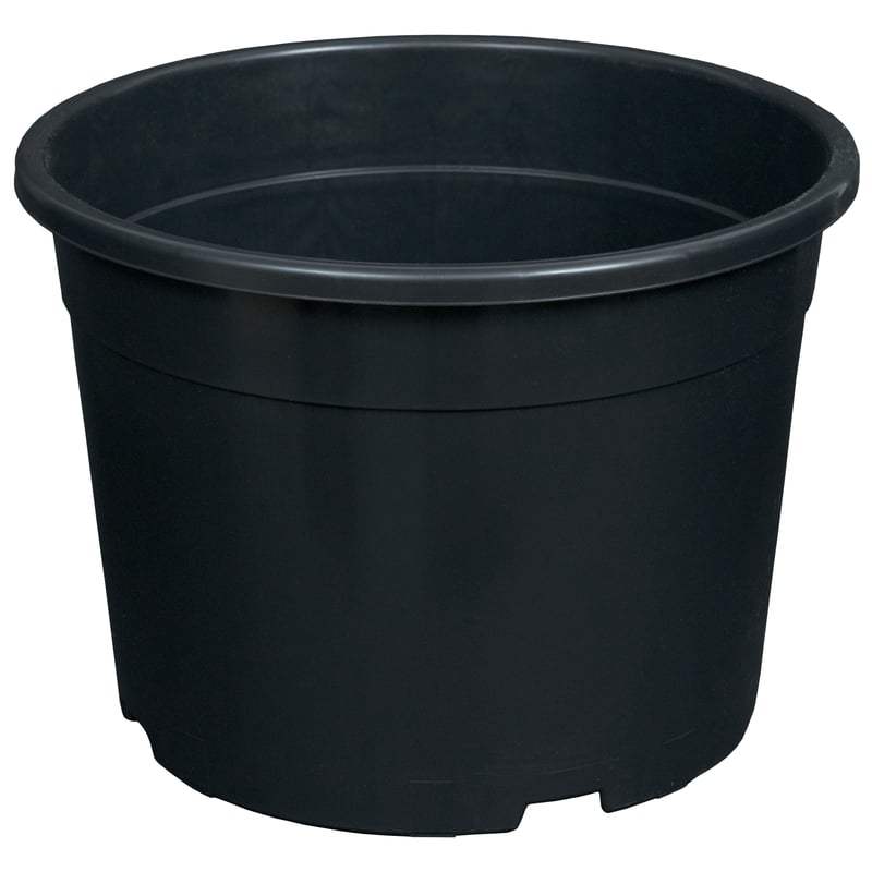 Doniczka produkcyjna śr.40 cm 25l czarna Donkwiat