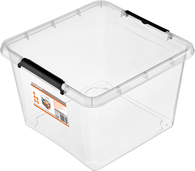 Pojemnik z klipsami 32 l 39 x 26 x 39 cm Spaceo