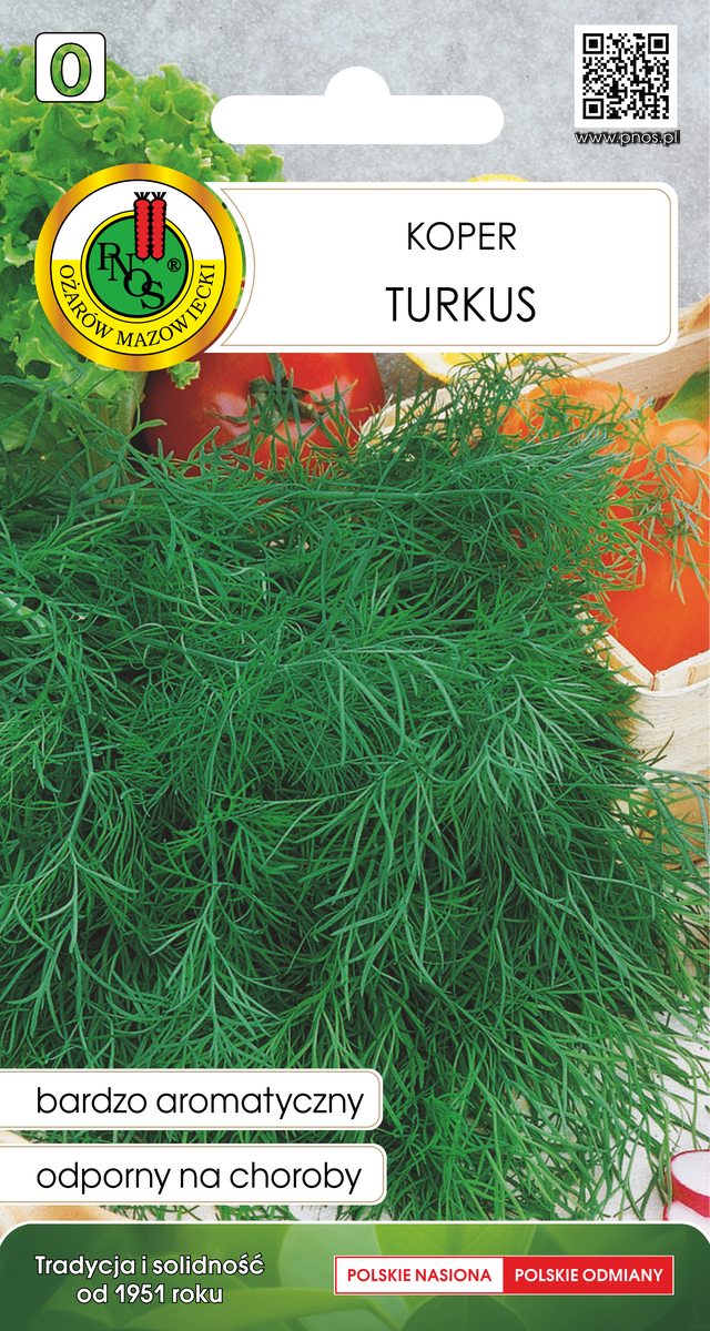 Koper ogrodowy 'Turkus' nasiona Pnos