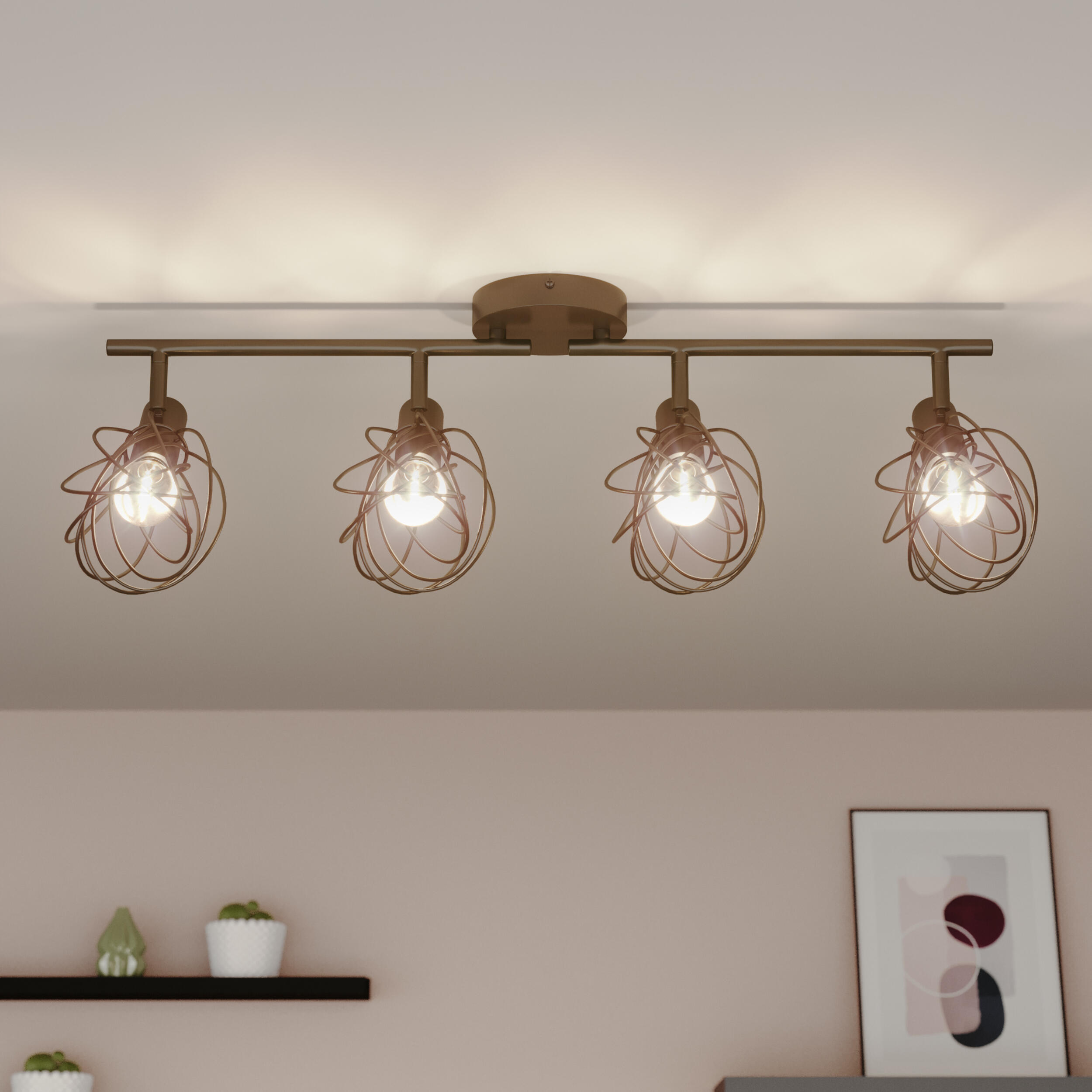Listwa reflektorowa Merone czarna E14 Inspire - 4