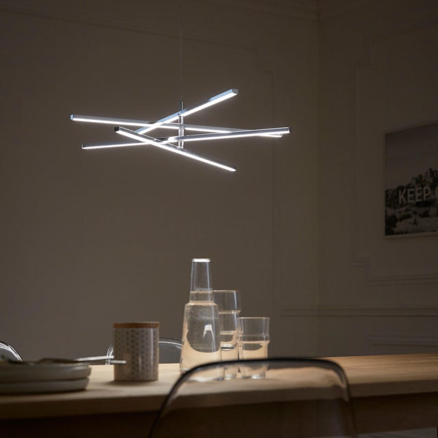 Lampa wisząca Concord chrom 4 x LED Inspire