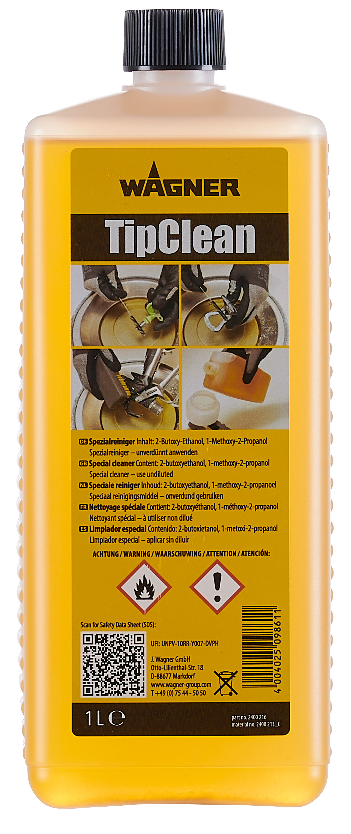 Płyn do czyszczenia dysz Tip Clean 1 l Wagner