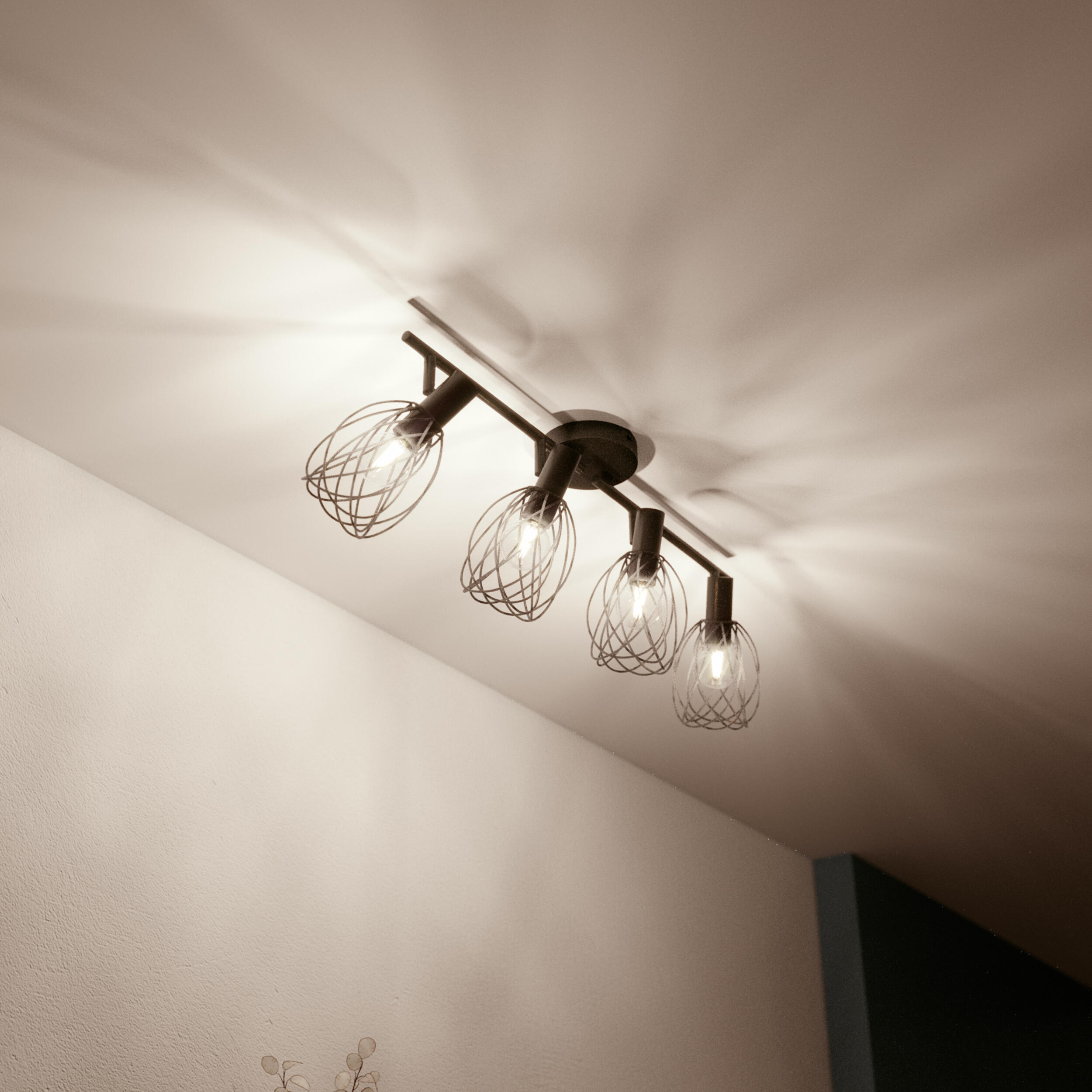 Listwa reflektorowa Merone czarna E14 Inspire - 3