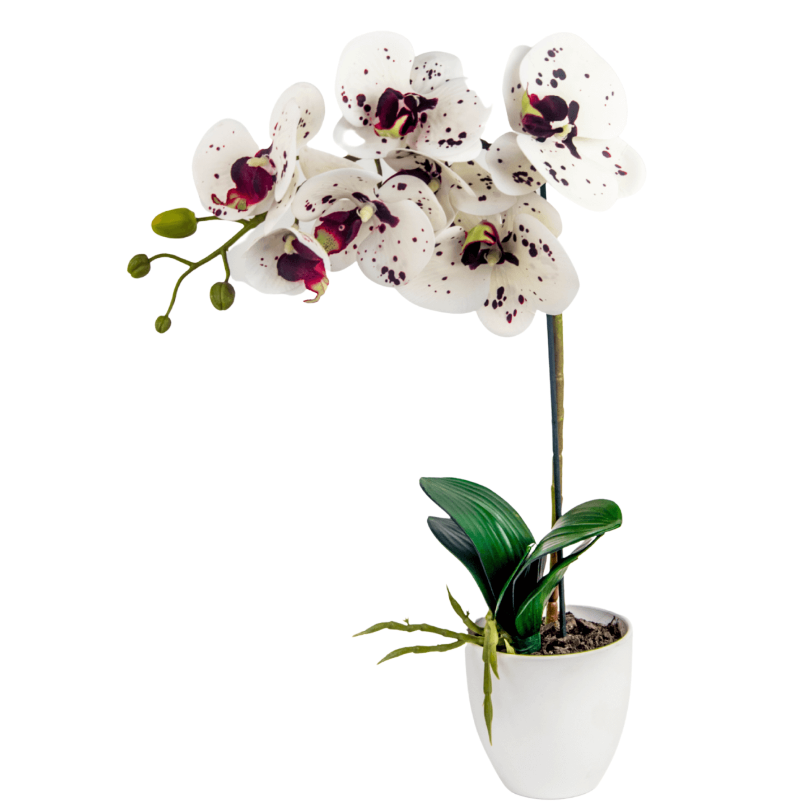 Storczyk sztuczny 1pęd 42cm