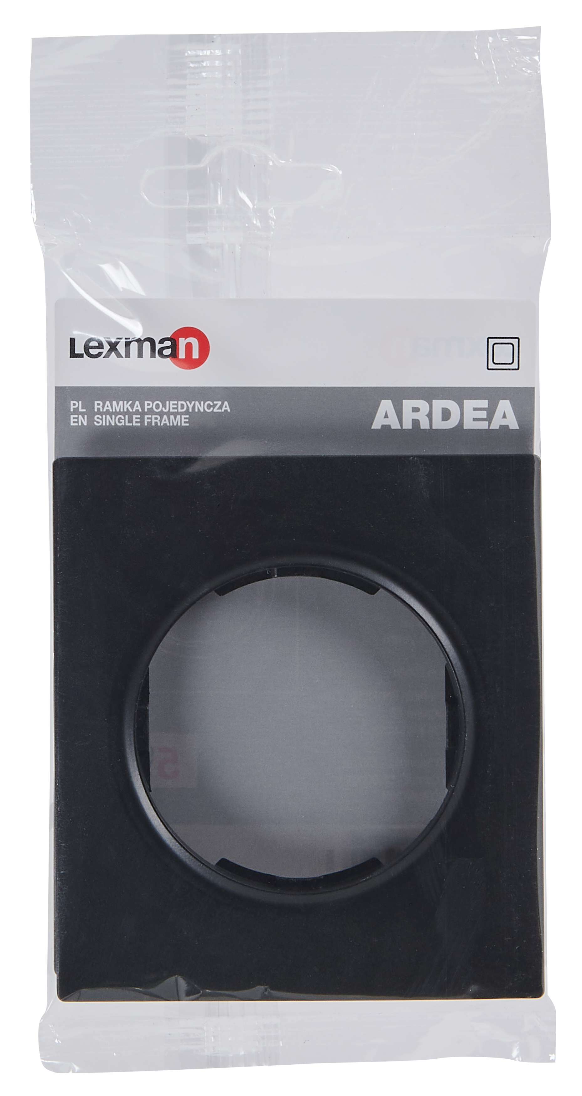 Ramka pojedyncza Ardea czarna Lexman - 3