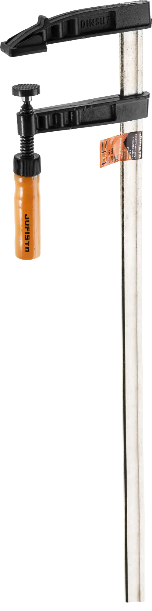 Ścisk stolarski śrubowy Typ F 120 x 800 mm JU-BCF-12080 Jufisto - 2