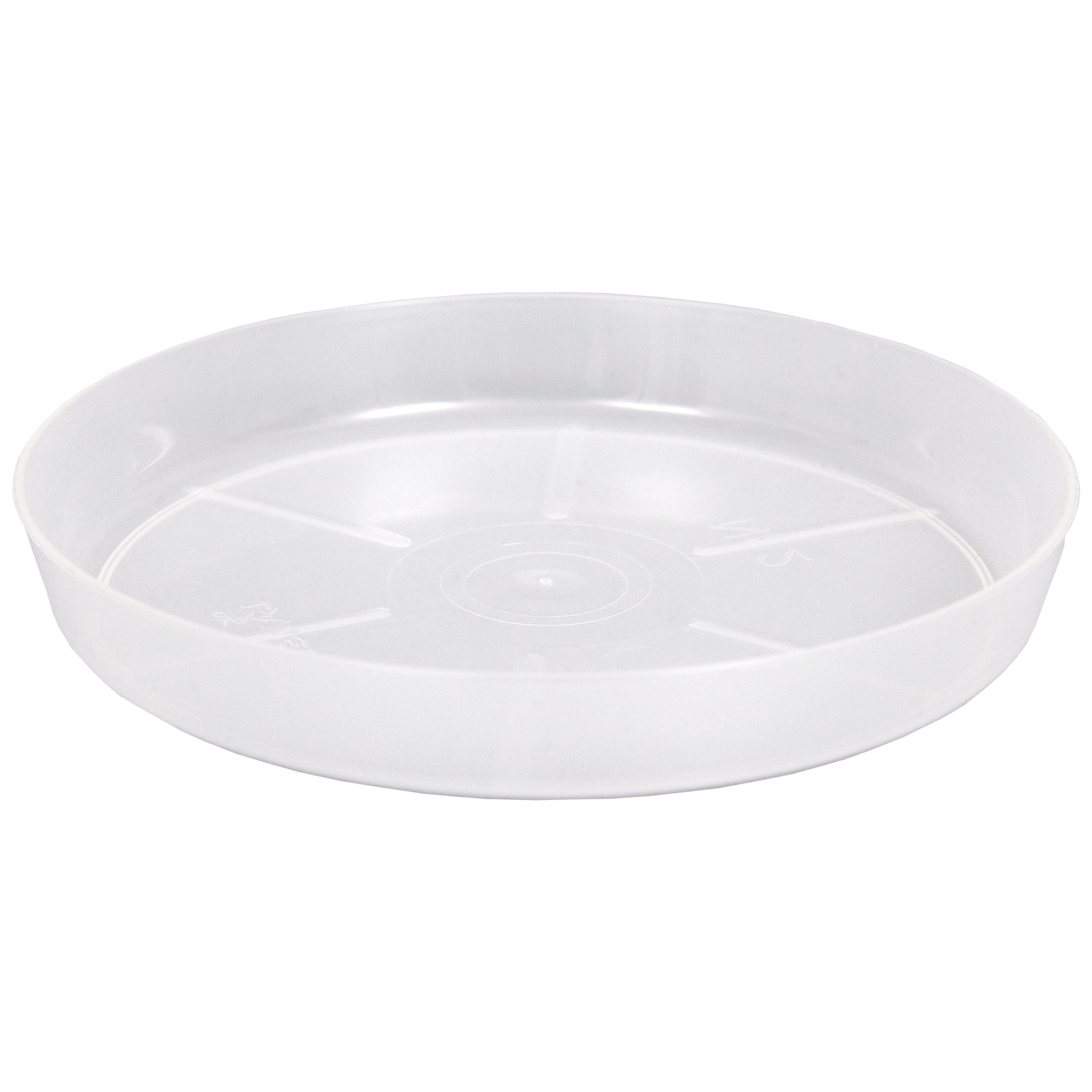 Podstawka plastikowa ś.12,5 cm bezbarwna Donkwiat