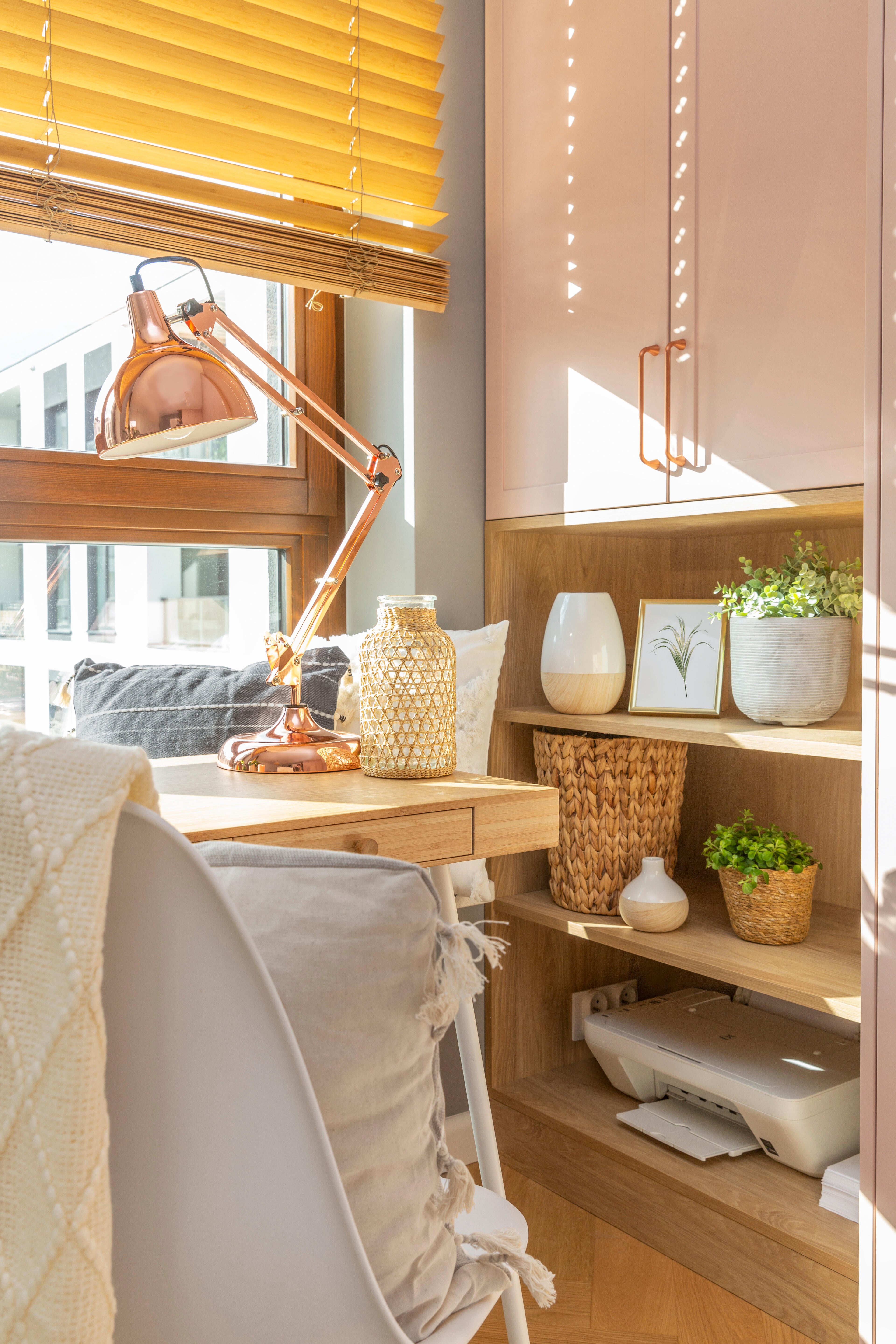 Wazon szklany opleciony sznurkiem LWZ-29 wys. 20 cm - 8