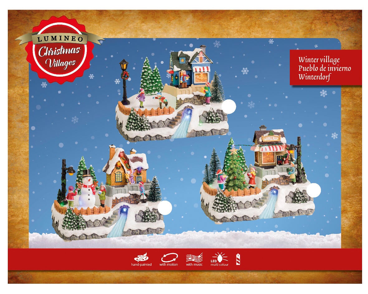 Villaggio di Natale Decori H 15.5 cm L 15 cm P 21 cm - 2