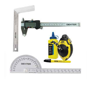 Règle En Acier 50 Cm - Lot De 2, Double Face (cm/pouces), Avec Vis De Blocage, Pour Bricolage, Menuiserie, Dessin