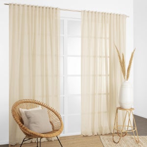 Tenda willow avorio jacquard 135x260cm - Atmosphera créateur d'intérieur