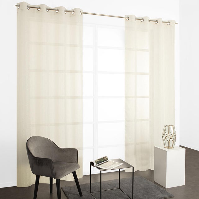 Tenda Harlana Beige, occhiello 135x280 cm INSPIRE