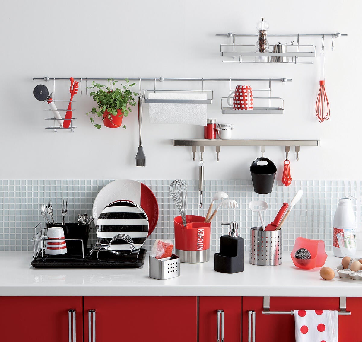 Scaffali appesi per spezie organizer cucina a muro per dispensa