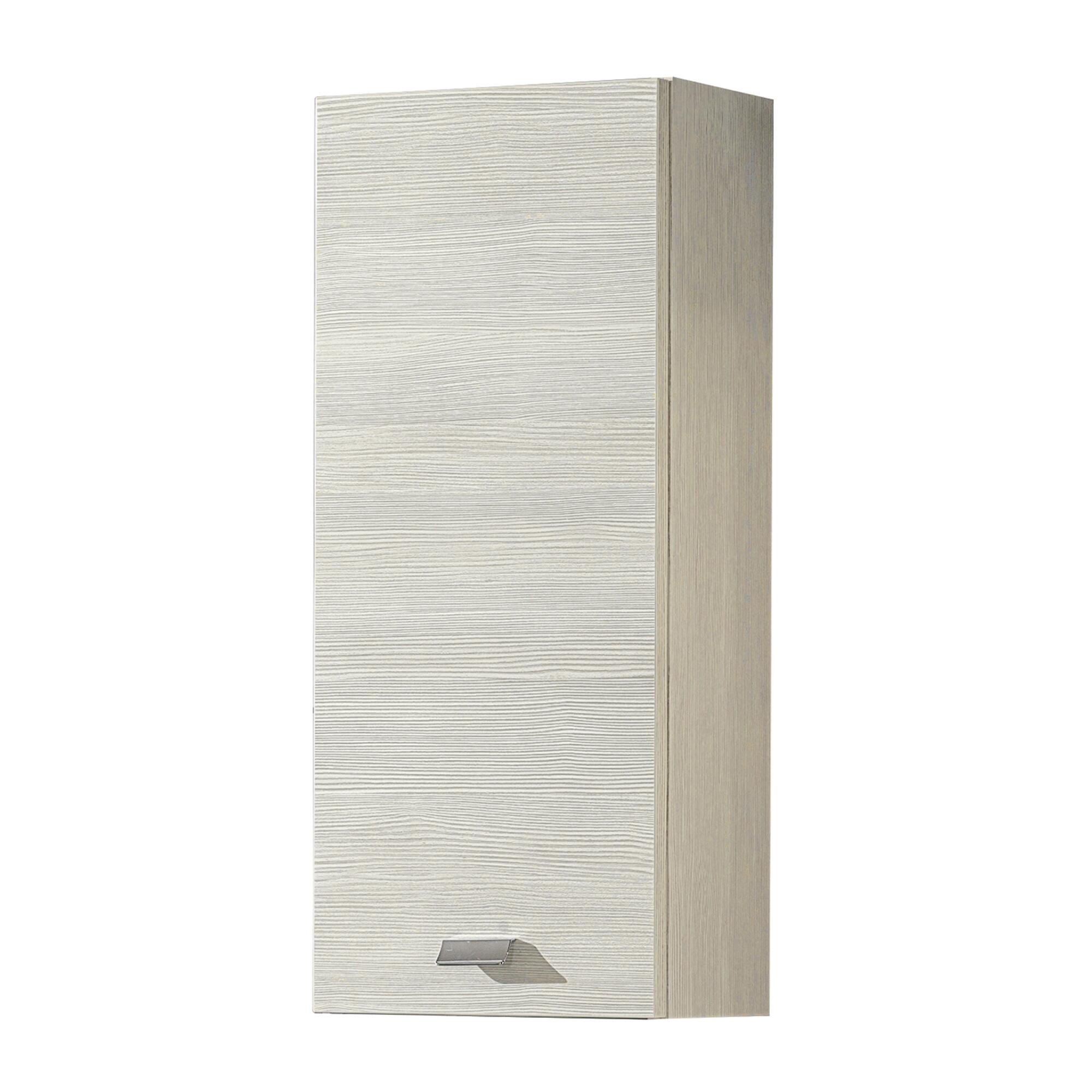 Pensile bagno Rimini larice in truciolare, 1 anta apertura da sinistra P 18 x L 30 x H 70 cm - 2