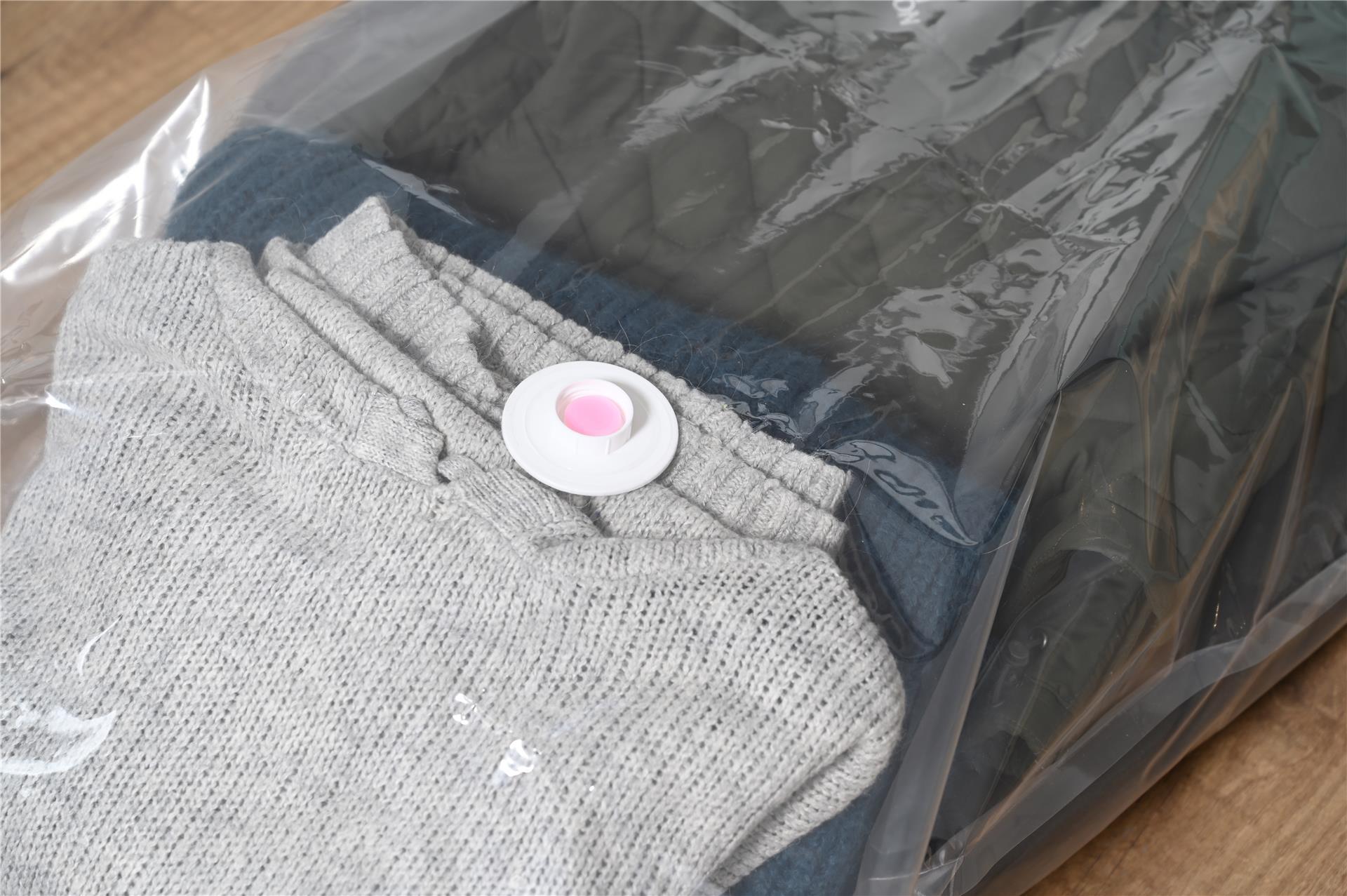 Conjunto 2 sacos de vácuo transparente 60 L 60x0,1x90 cm Spaceo - 14