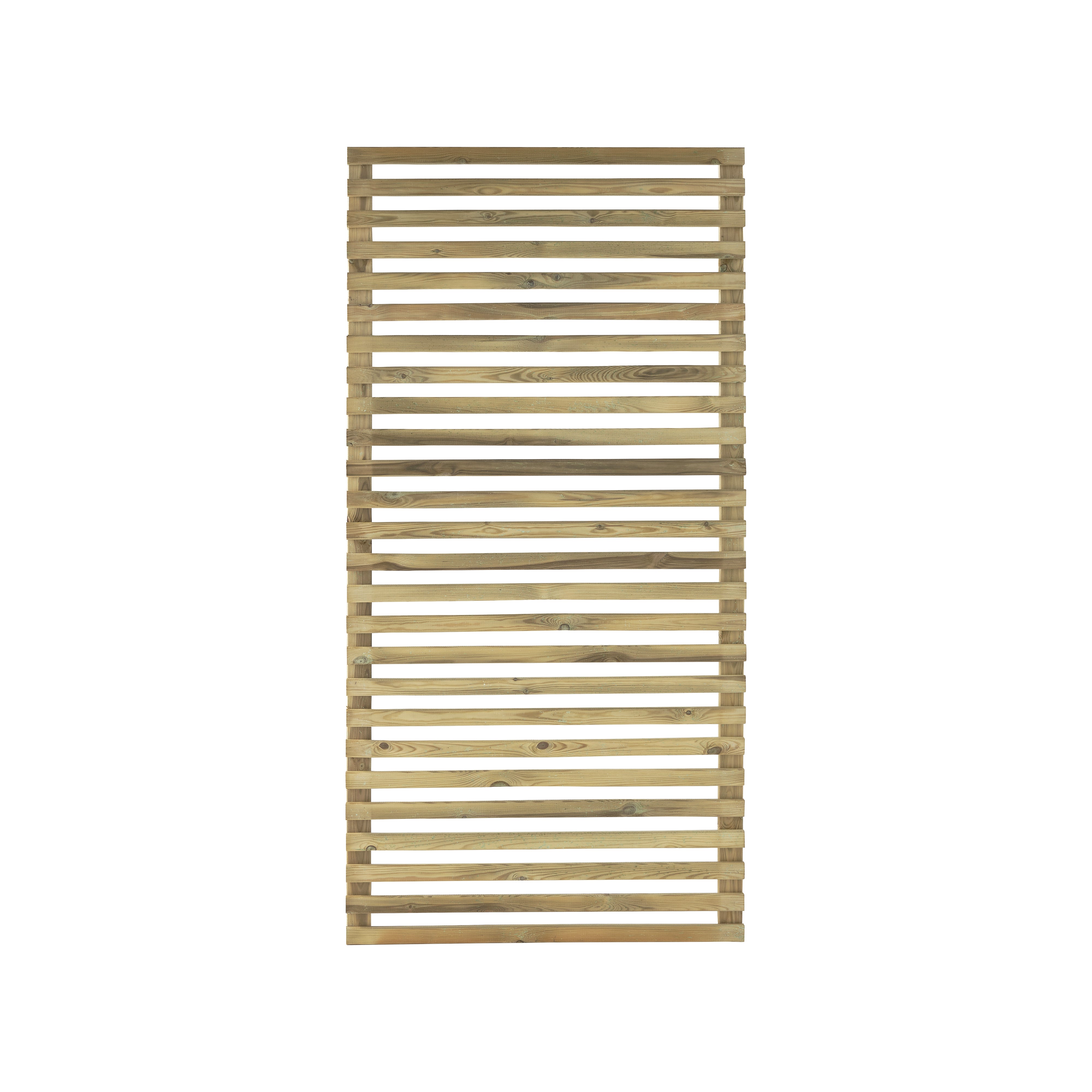 Celosía fija de madera horizon 180x90 cm y espesor 40 mm