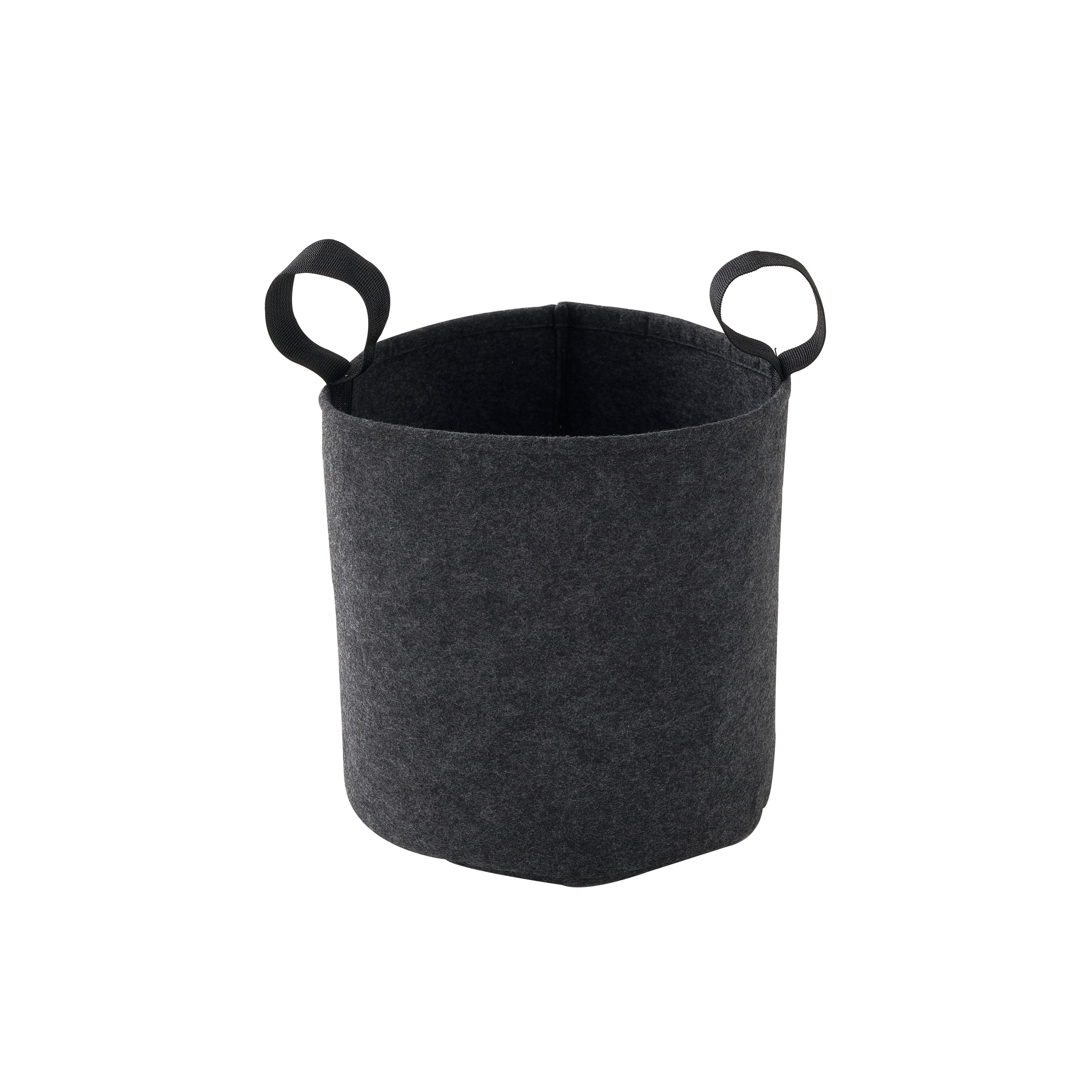Huerto bag4plant de 12,3 l de 25x25x25 cm gris