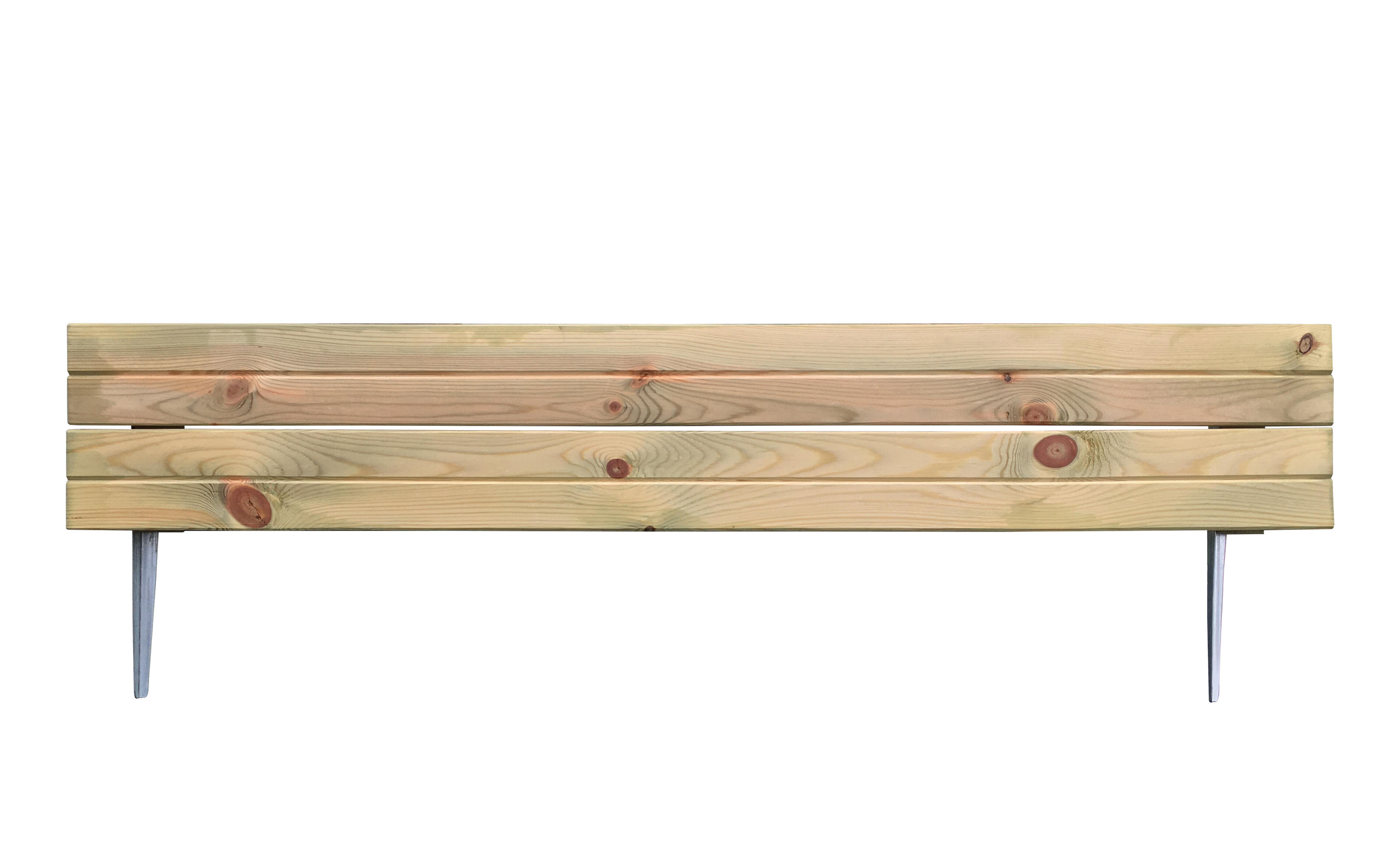 Bordura per piante in legno naturale MERINA L 75 x H 18, Sp 3.9 cm - 4