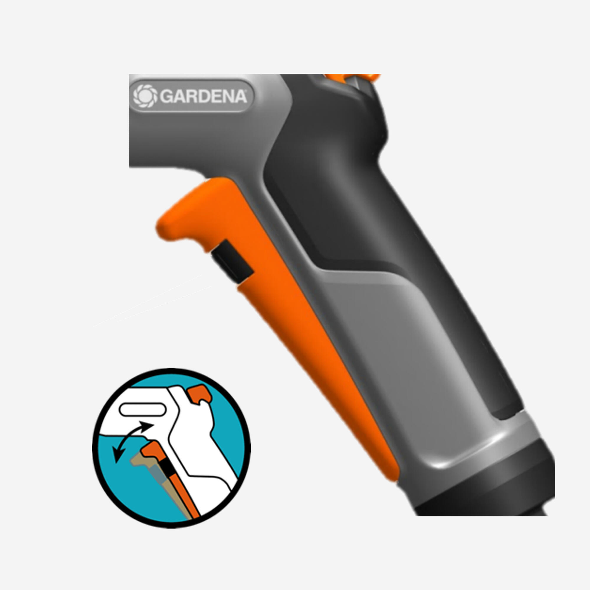 Pistolet d'arrosage Gardena gâchette ergonomique - 1