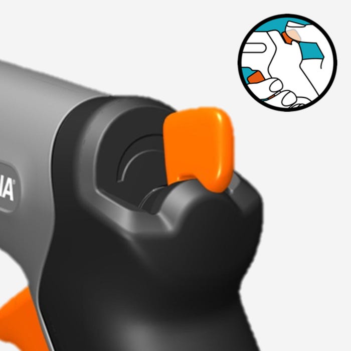 Pistolet d'arrosage Gardena débit réglable