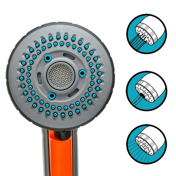 Pistolet d'arrosage Gardena 3 jets