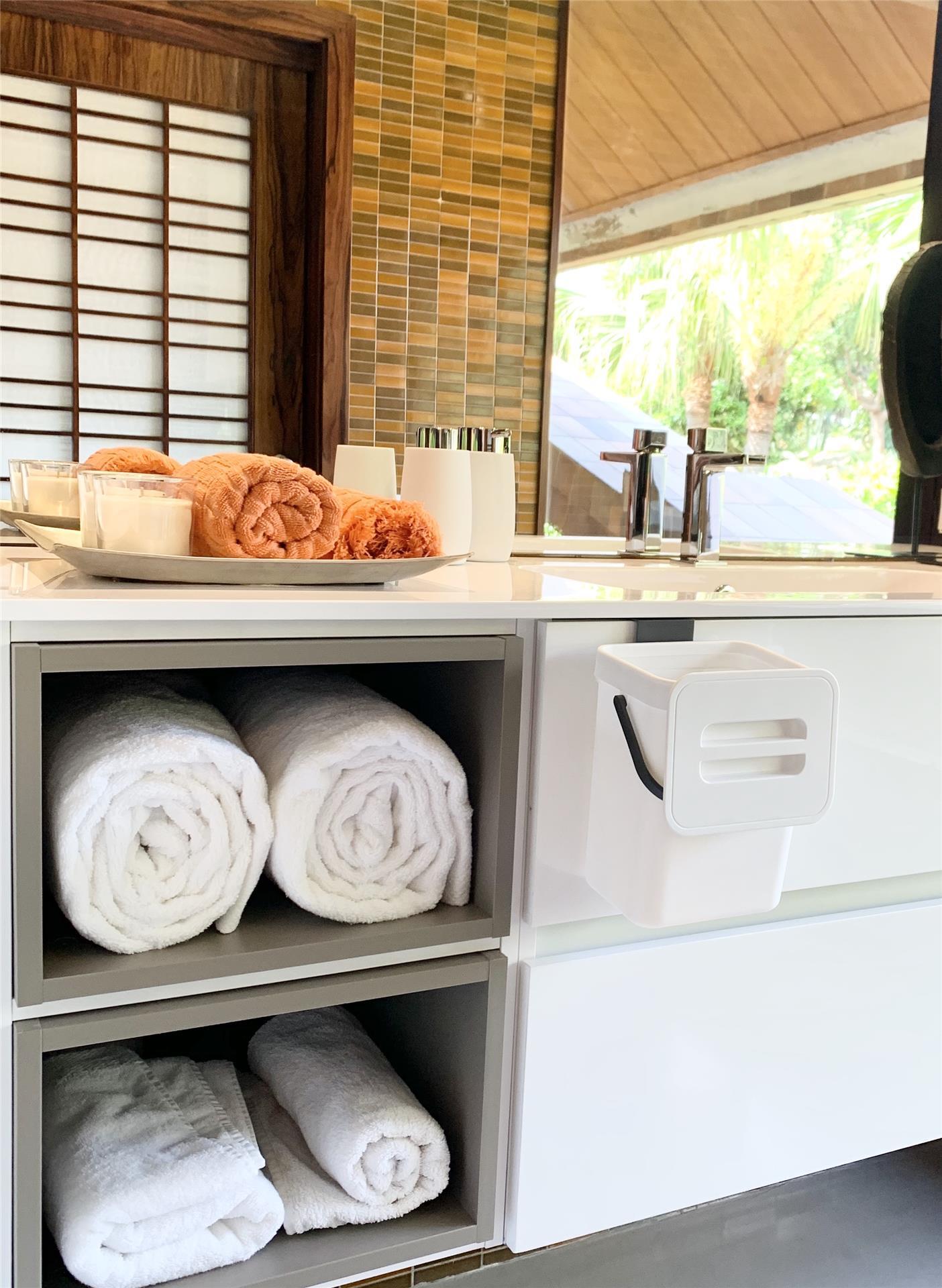 Balde do lixo BANYDEA PENDURAR 3L BRANCO - 24