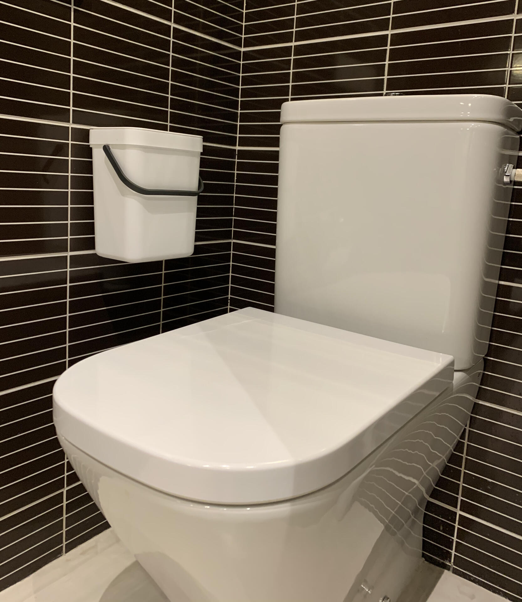 Balde do lixo BANYDEA PENDURAR 3L BRANCO - 18