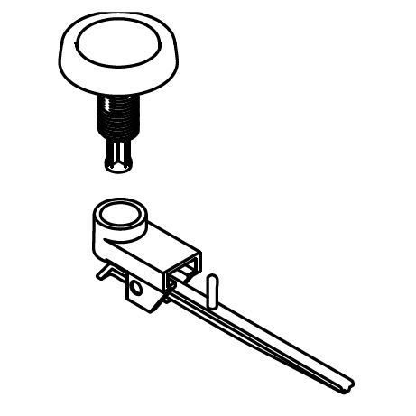Botão de descarga DECO SIMPLES - 2